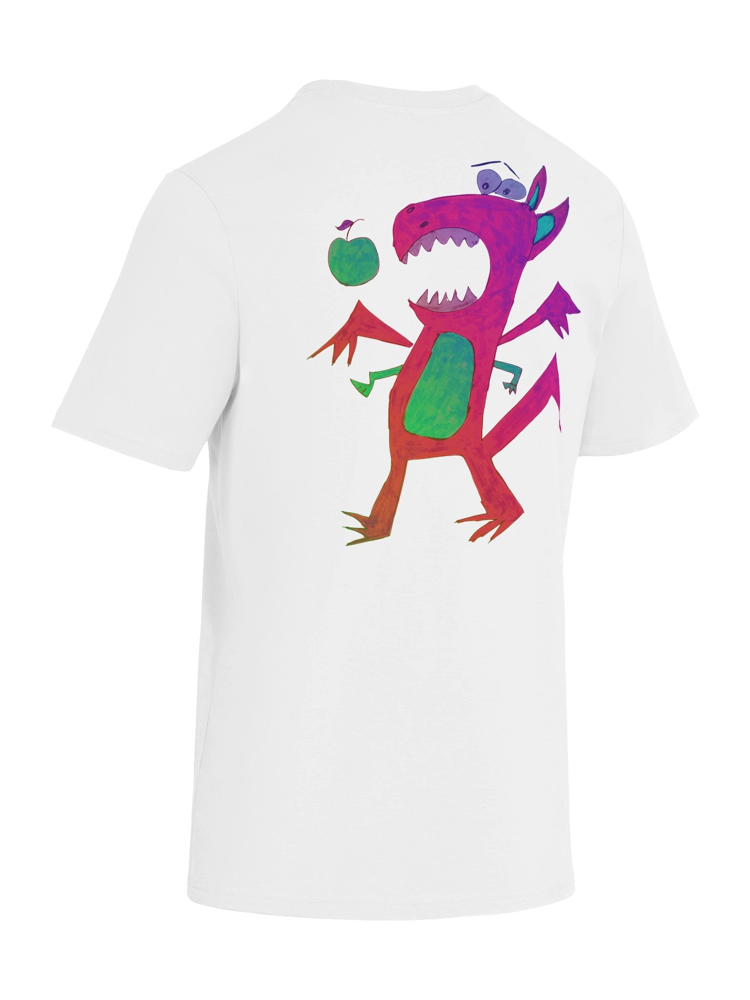 Abstract Apple Dragon Organic Tee product image (11)