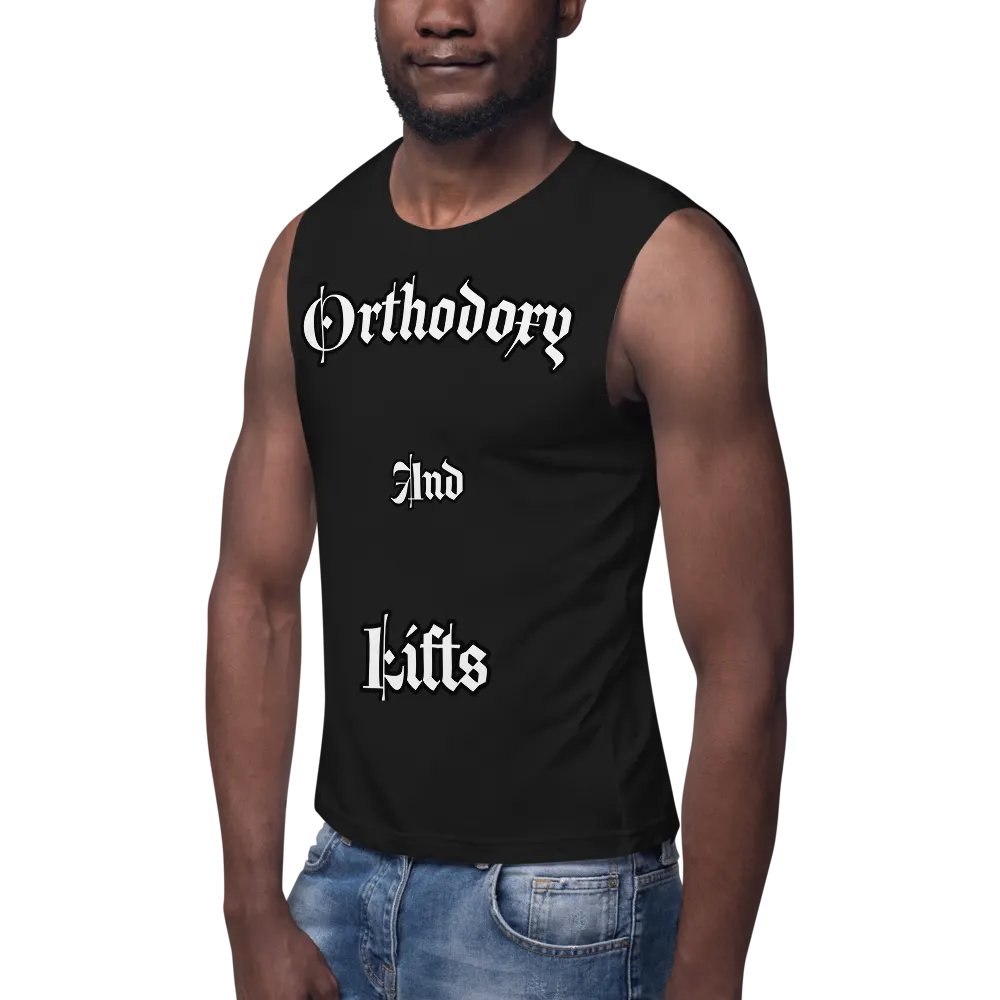 Orthodoxy And Lifts Gothic Unisex Muscle Tank product image (7)