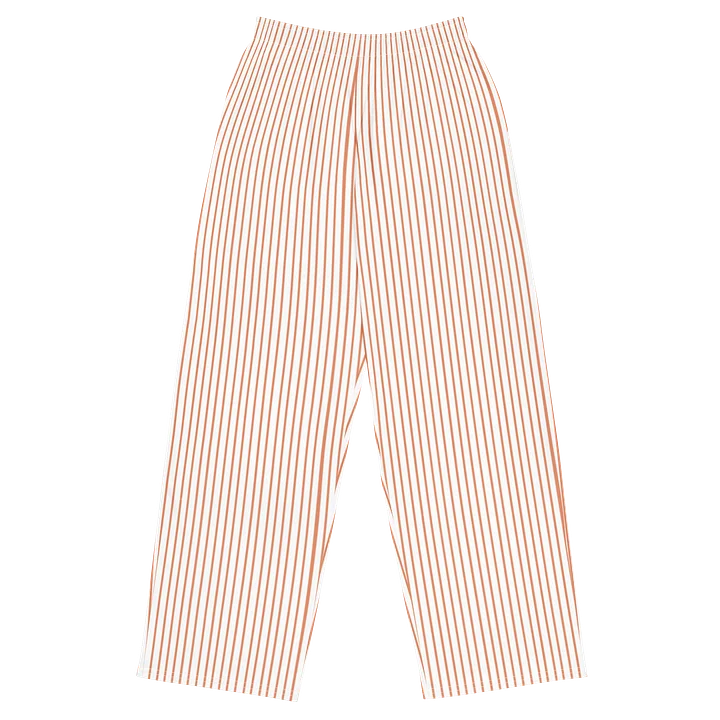 Stripped Wide-Leg Pants product image (1)