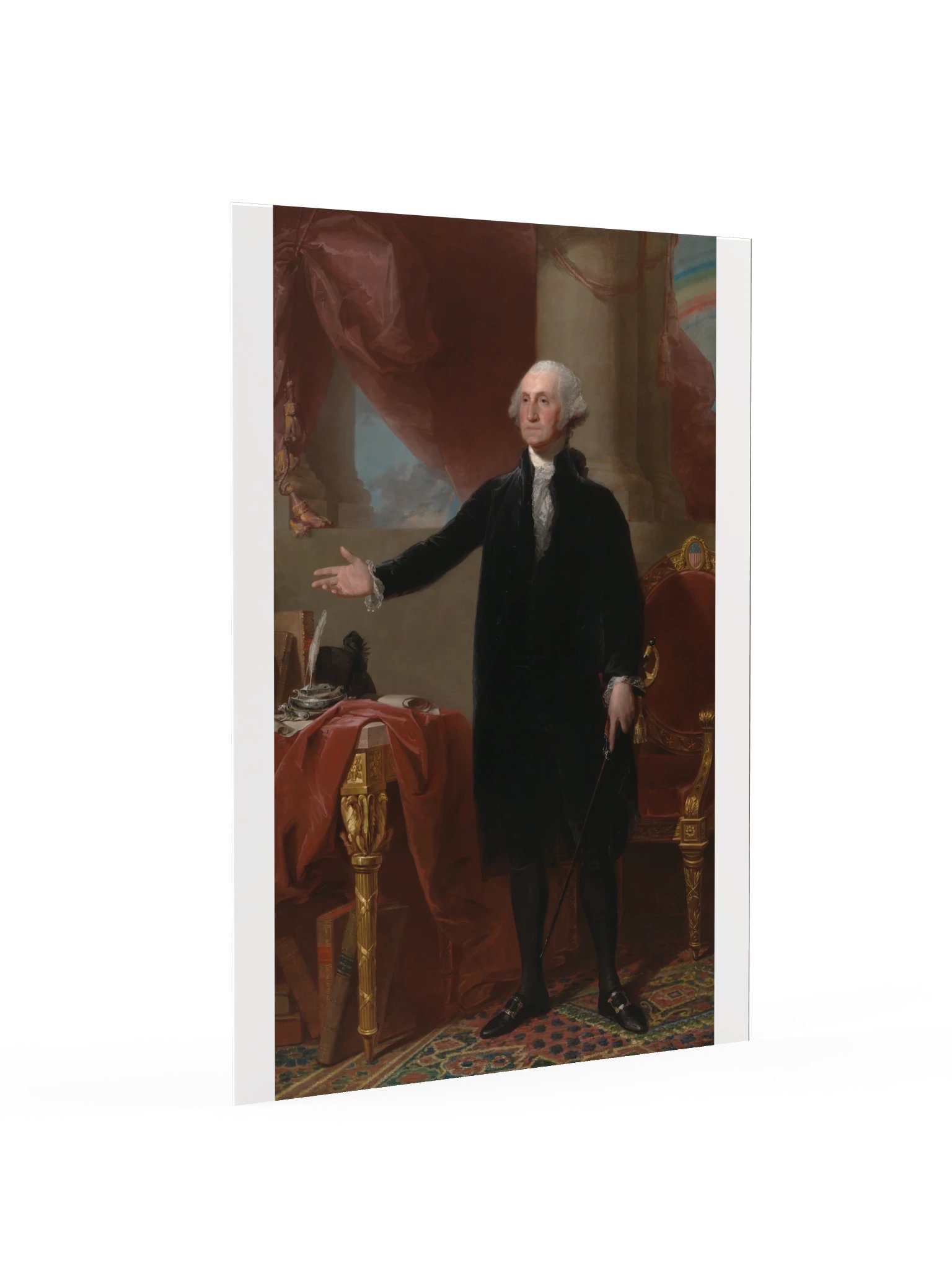 Gilbert Stuart, George Washington: The Lansdowne Portrait (1796) Fine Art Print product image (44)