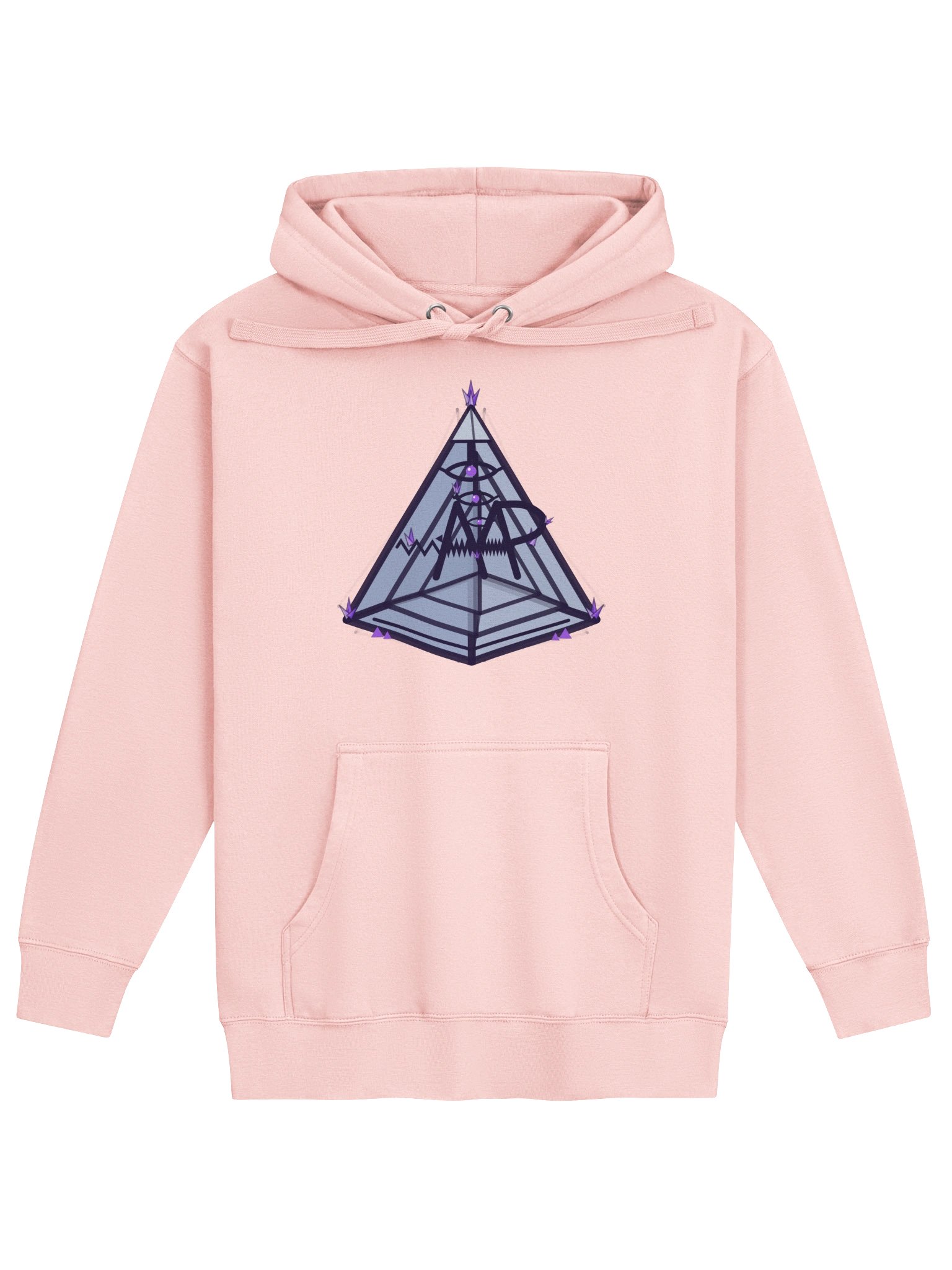 Mt. AMP 7D Pyramid Hoodie — Pink product image (1)