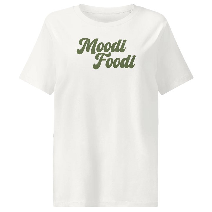 Moodi Foodi Originals – Organic Women’s Tee – Olive product image (1)