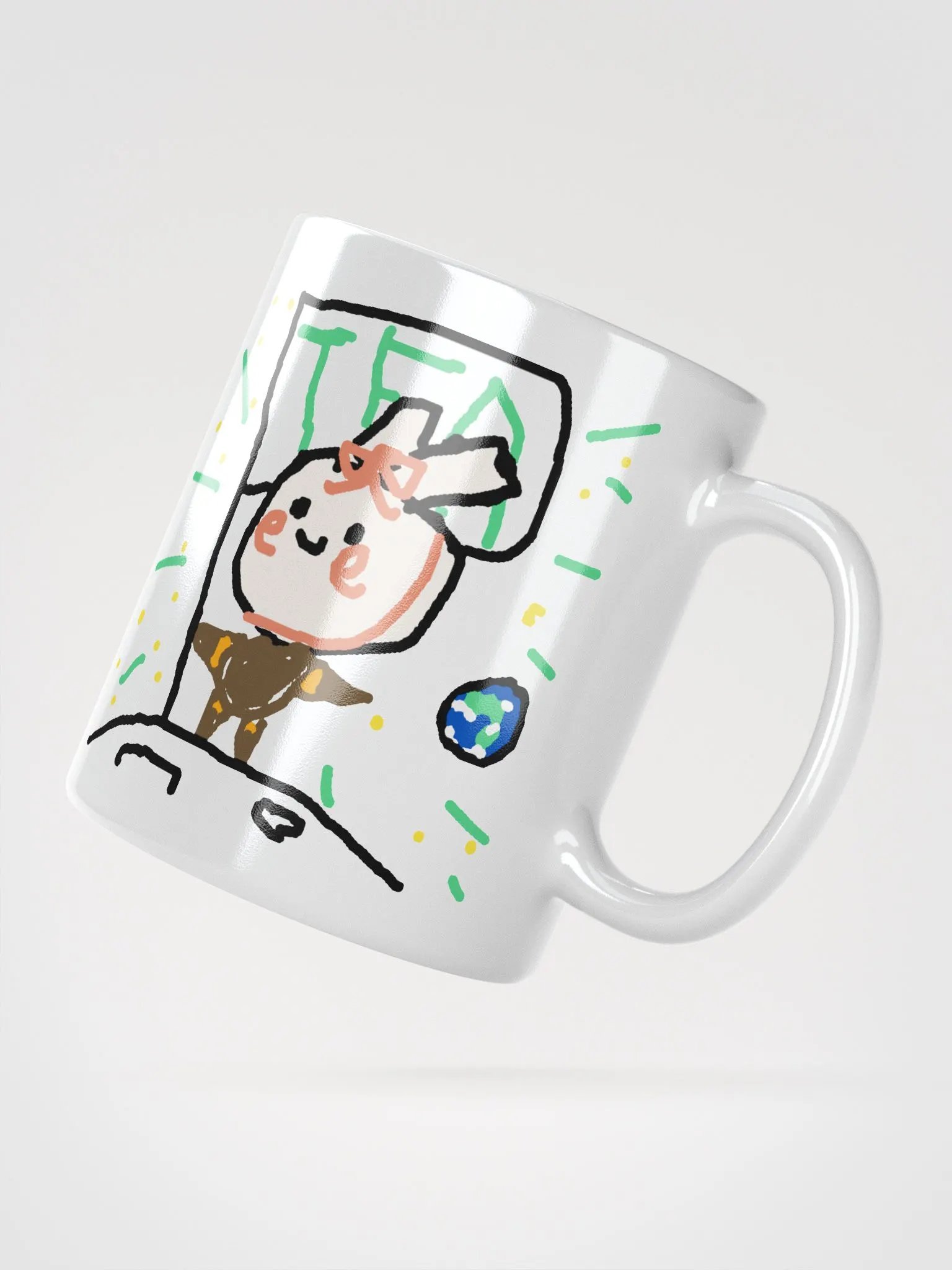 Pu Tea & Crime Mug product image (2)