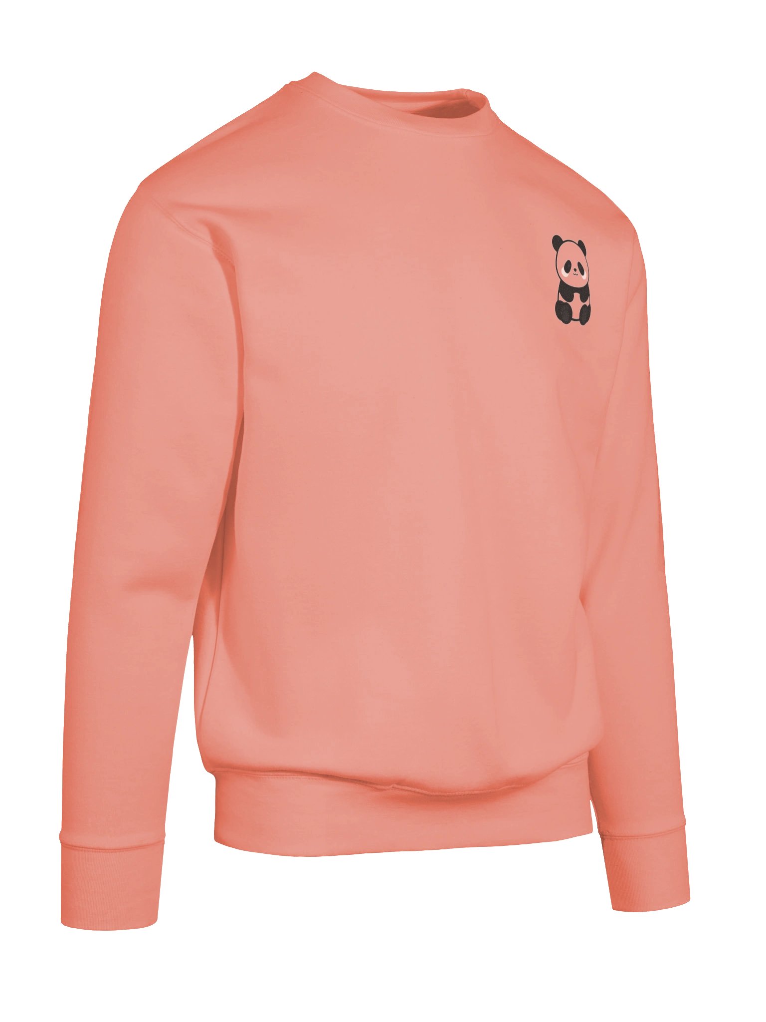 Kawaii Panda Graphic Sweatshirt – Peach product image (10)