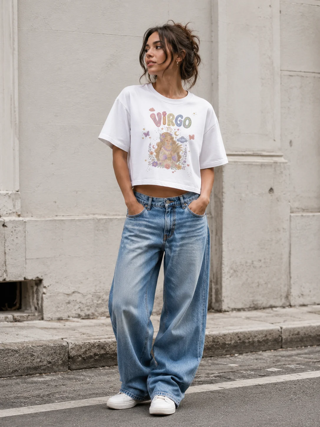 Virgo Astro Pop Crop Top product image (1)