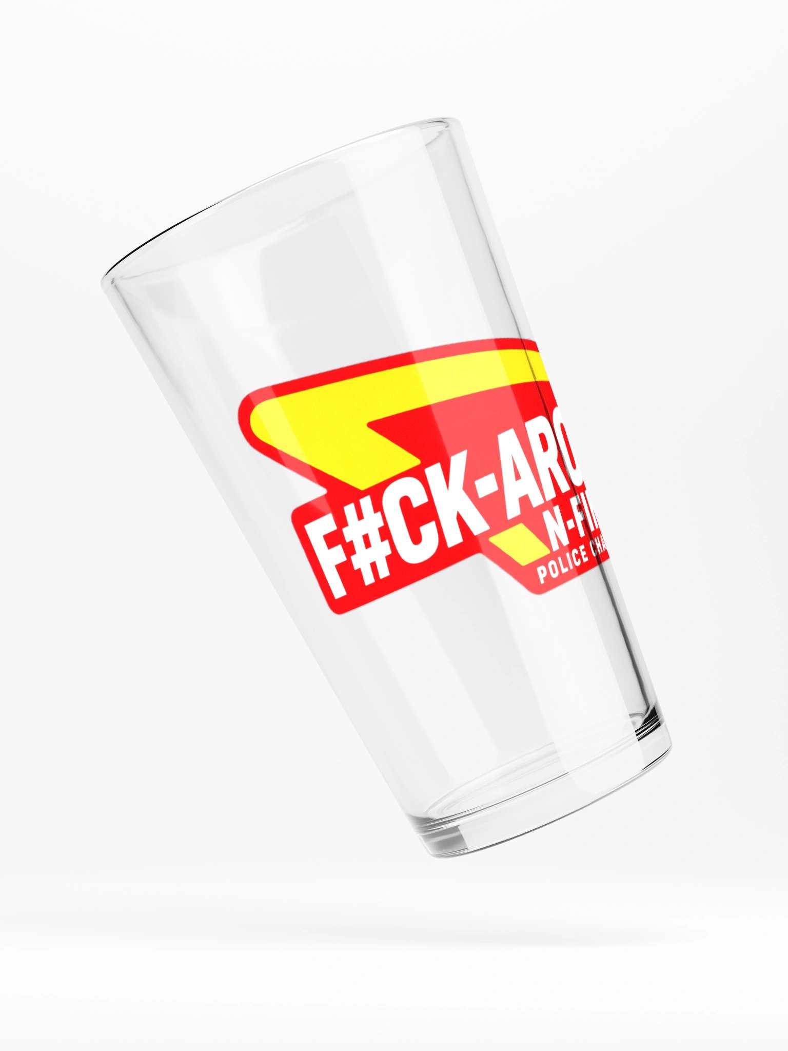 FAFO Police Chase Network Pint Glass product image (4)