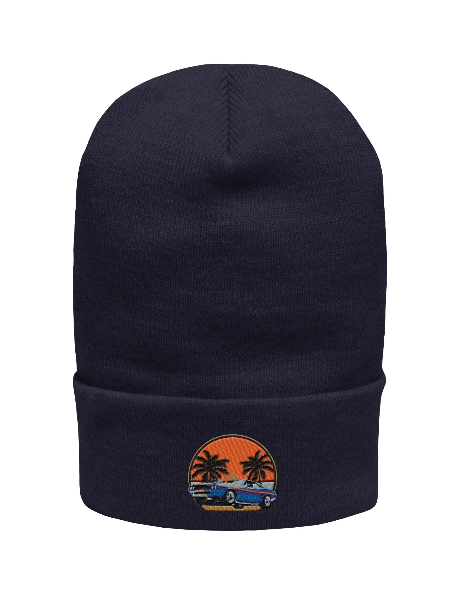 Navy Muscle Car Beanie product image (1)