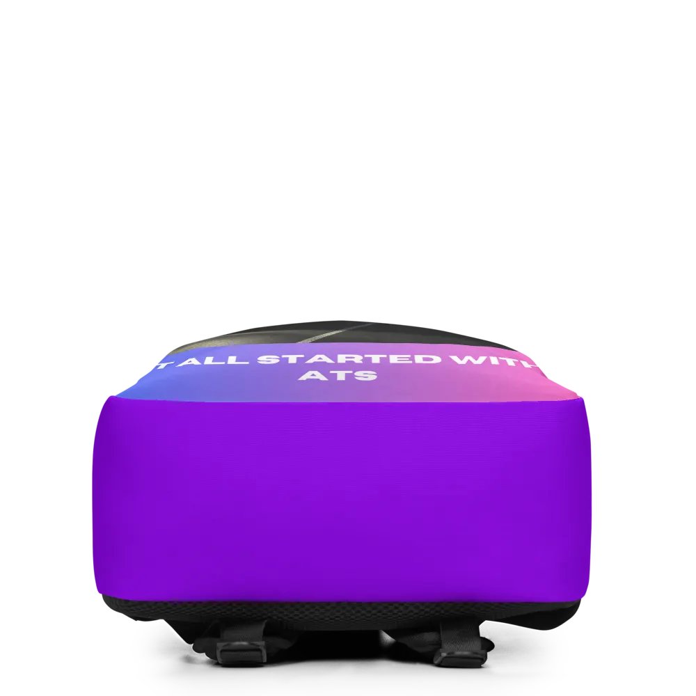 ATSNICK TRUCKIN' All-Over Print Backpack product image (4)