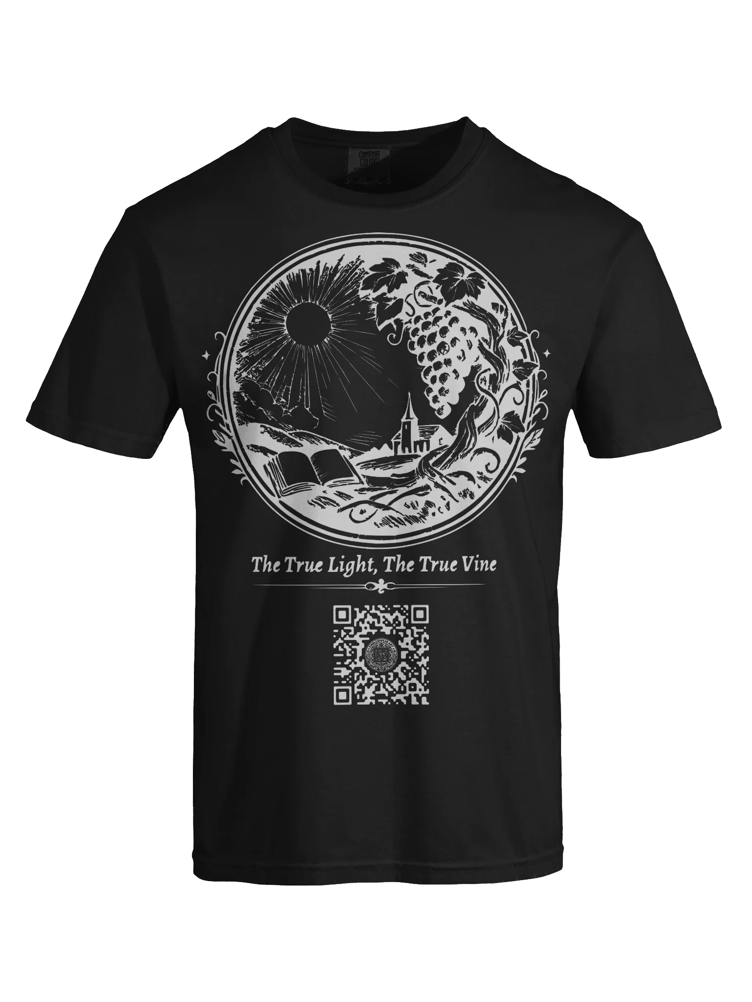 True Light and True Vine (White on Black/Color) product image (7)