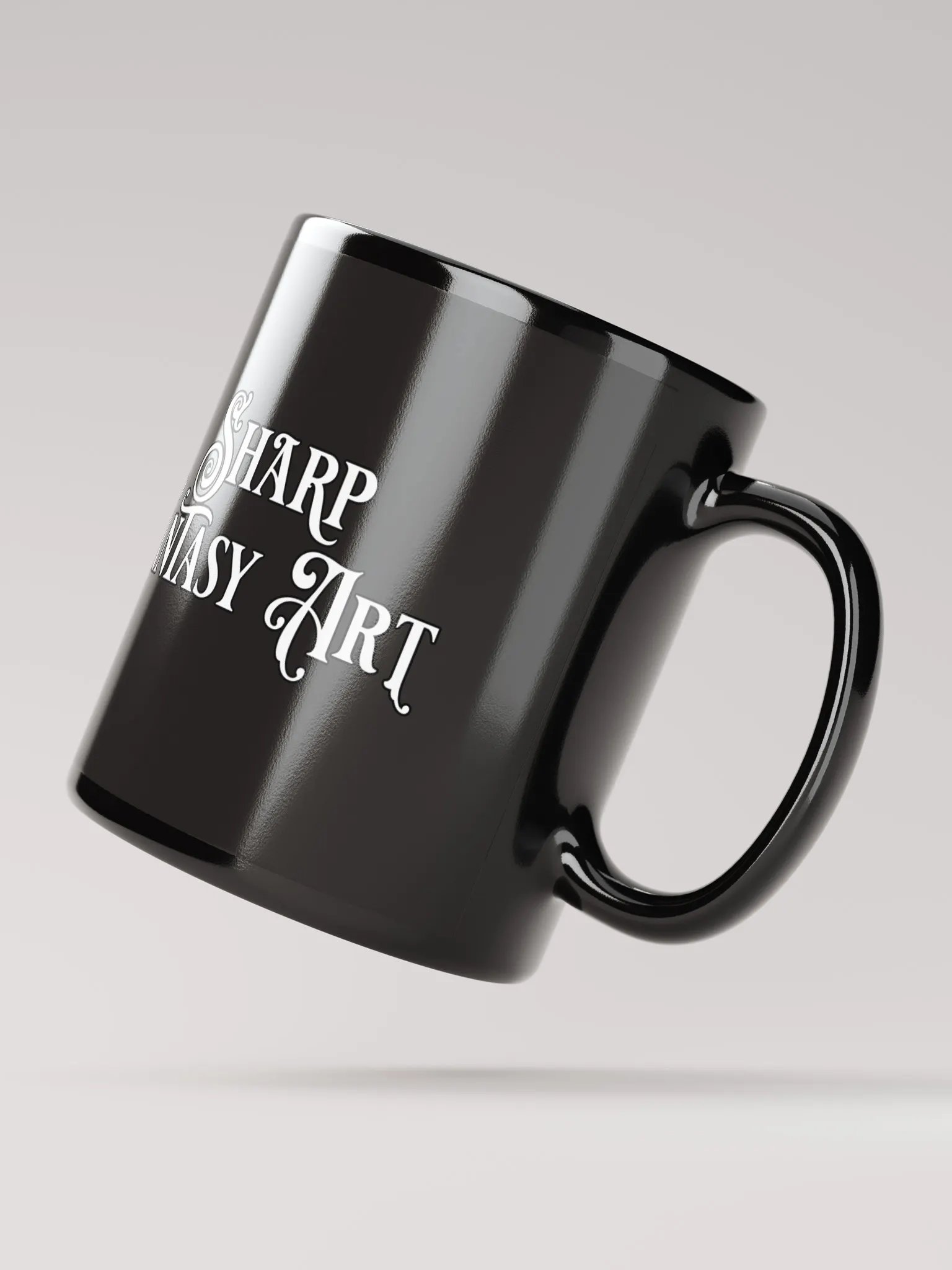 Jetpack Tortoise - SFA Black Glossy Mug product image (5)