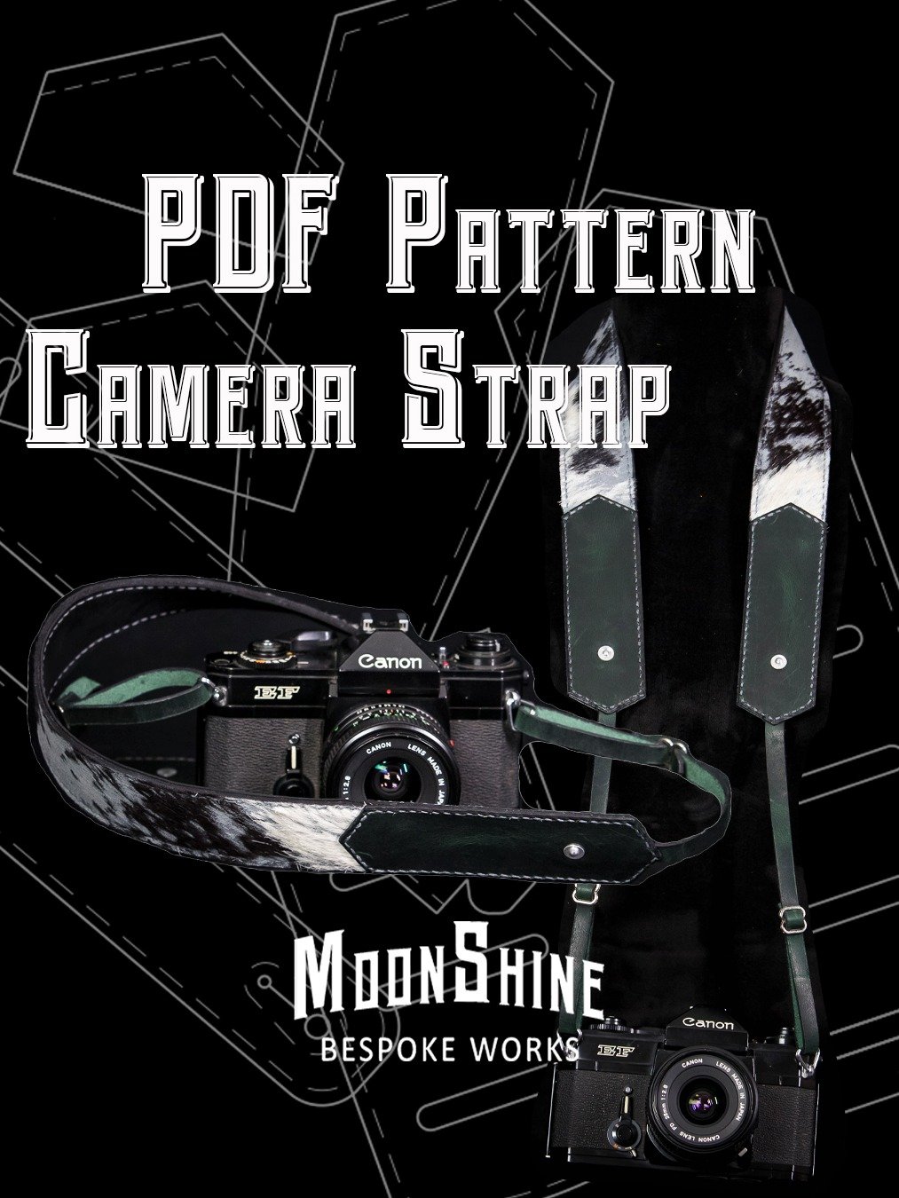 Chevron Camera Strap PDF Pattern product image (1)