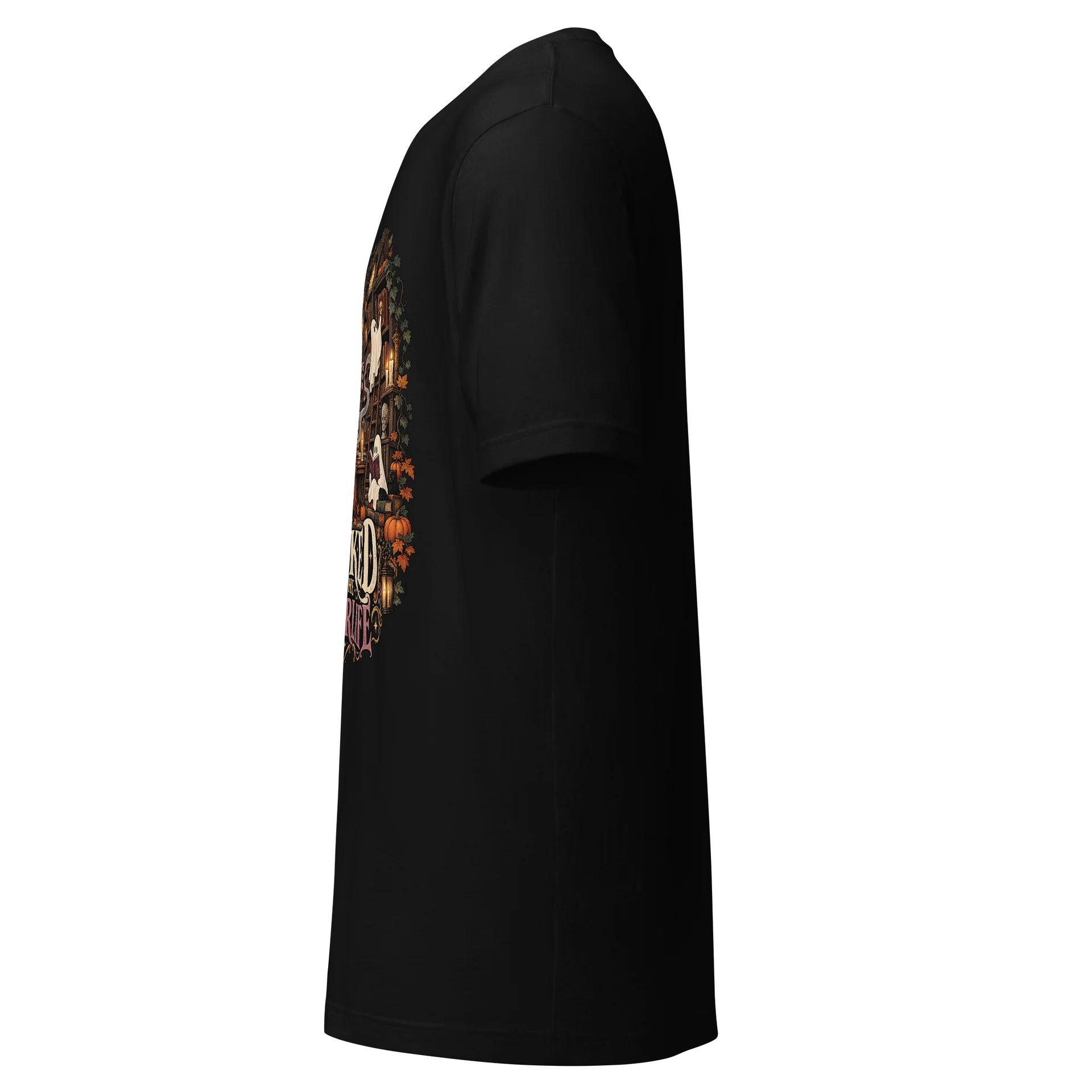 Booked for the Afterlife Haunted Library Tee product image (5)