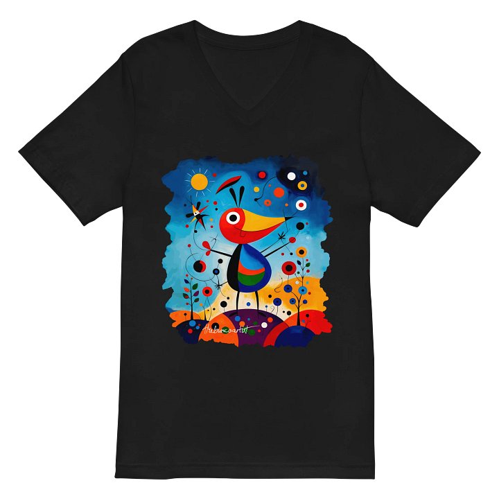Bella+Canvas Short Sleeve V-Neck Jersey T-Shirt product image (1)
