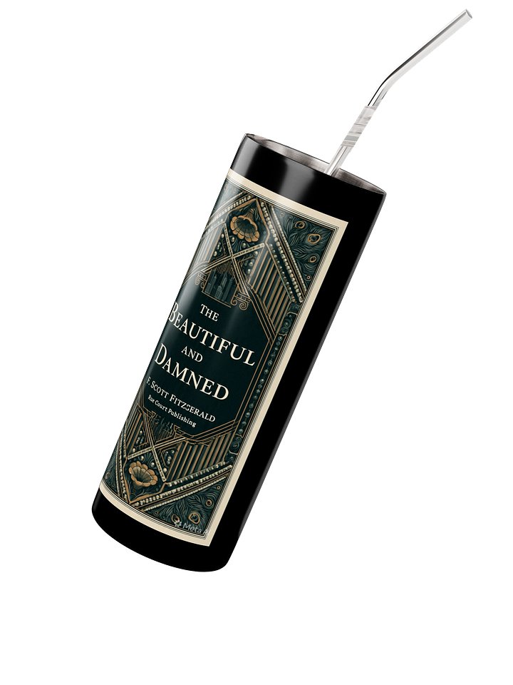 The Beautiful and Damned Art-Deco Tumbler product image (3)
