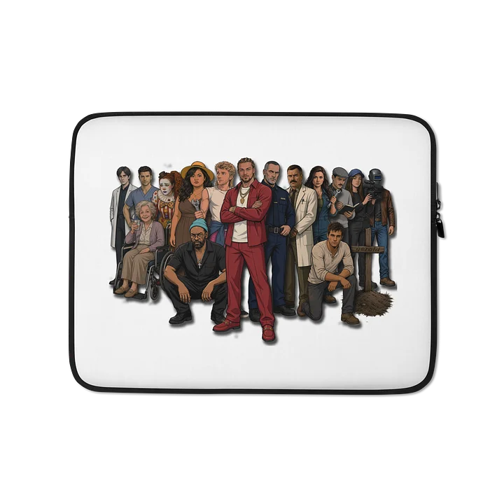Dead Die Here: The Hospital Cast Laptop Sleeve product image (1)