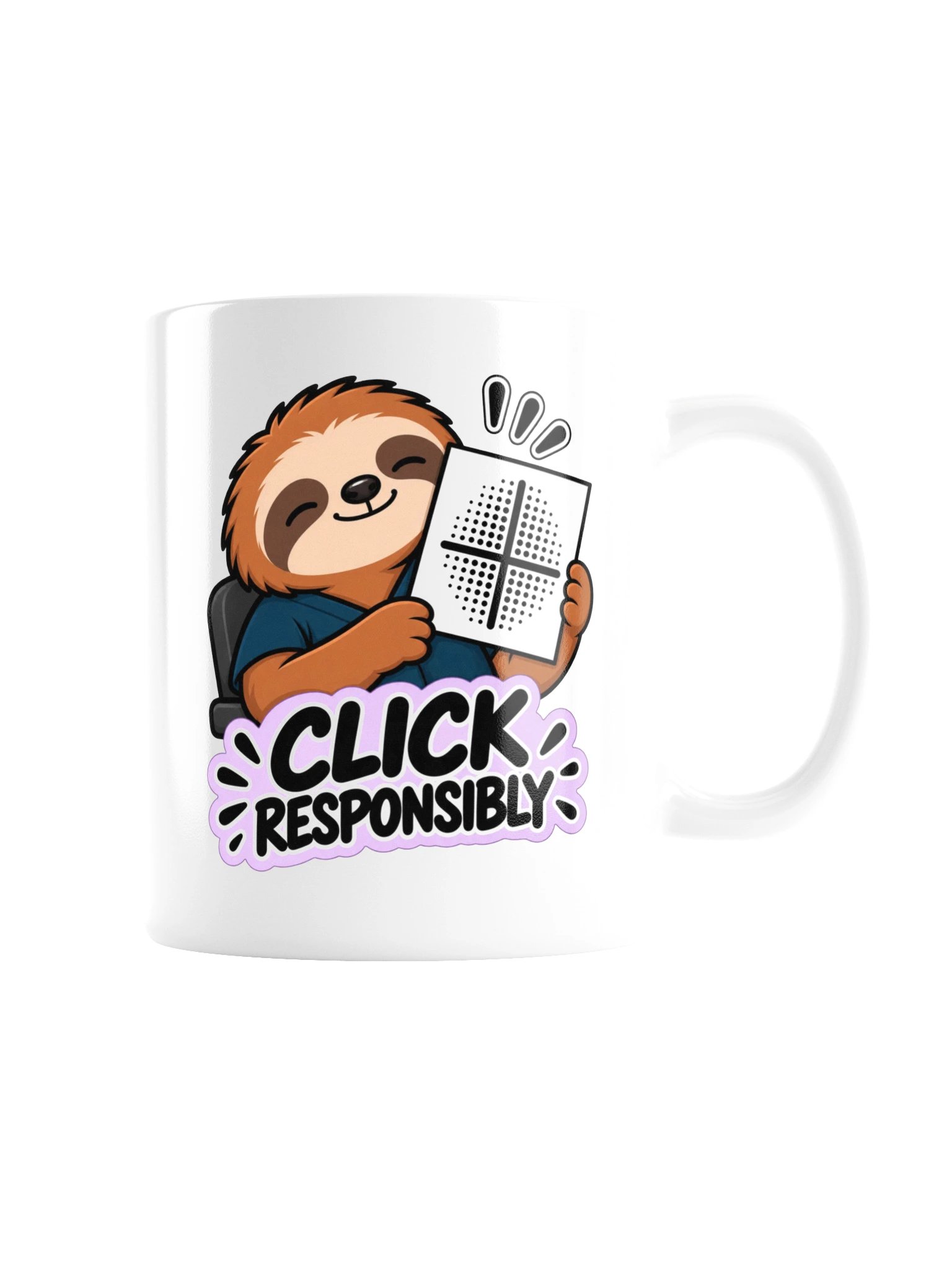 Sleepy Optometrist Click Responsibly Mug product image (3)