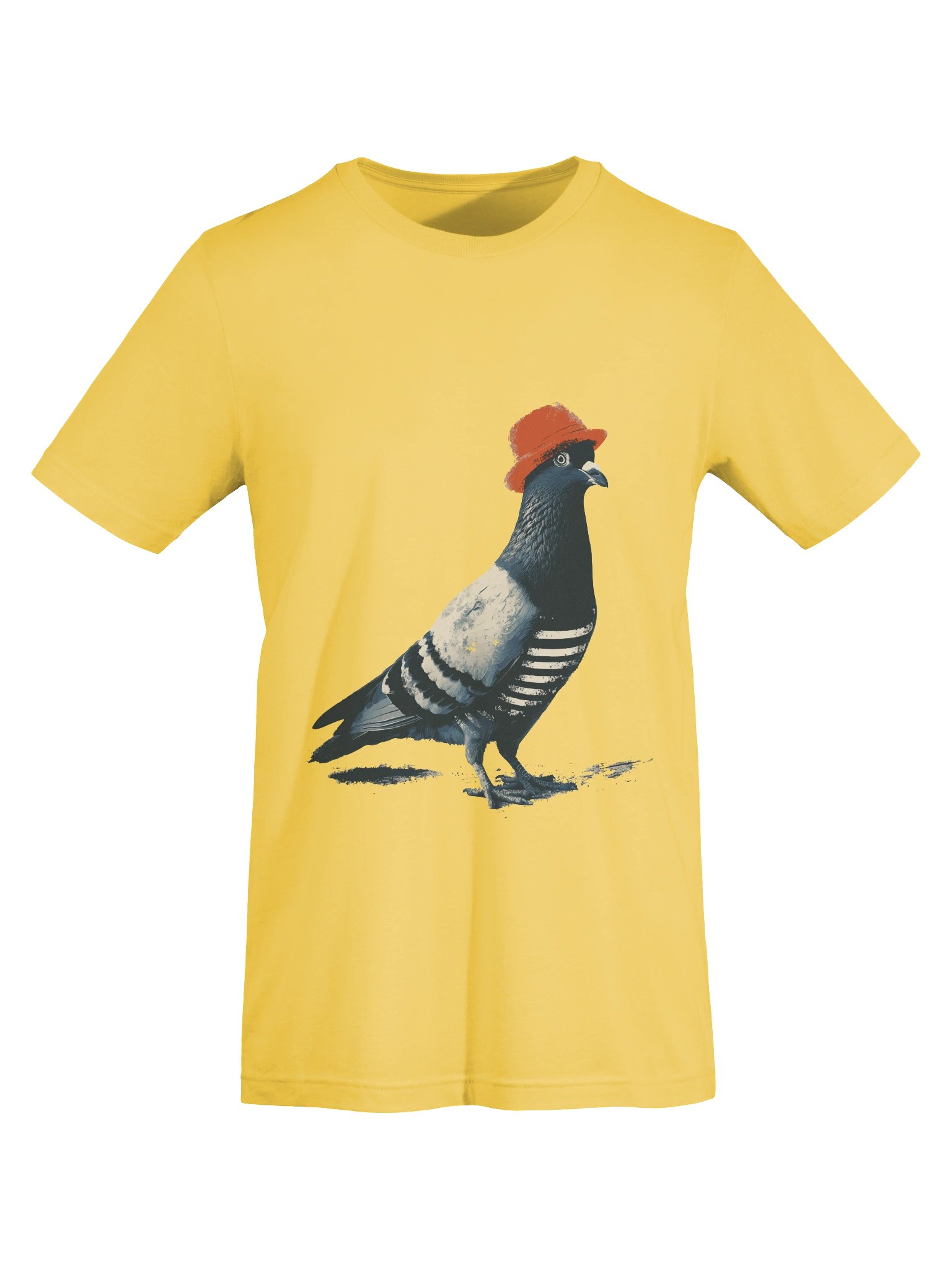 Pigeon with a Red Hat - T Shirt product image (7)