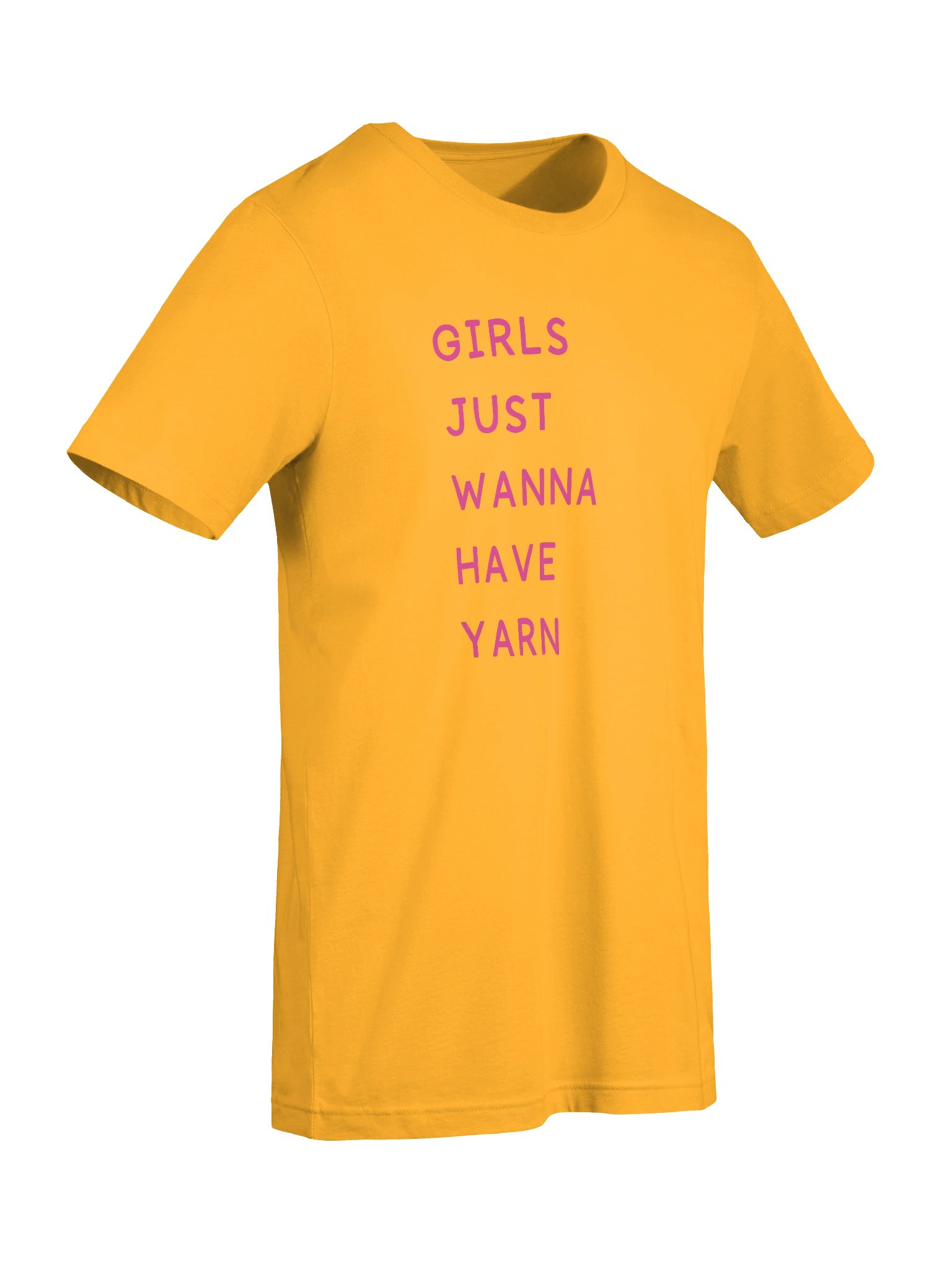 Girls Just Wanna Have Yarn T‑Shirt product image (9)