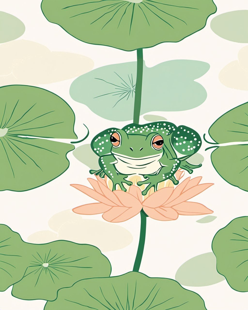 Bold Flat Frog Pop Art product image (4)