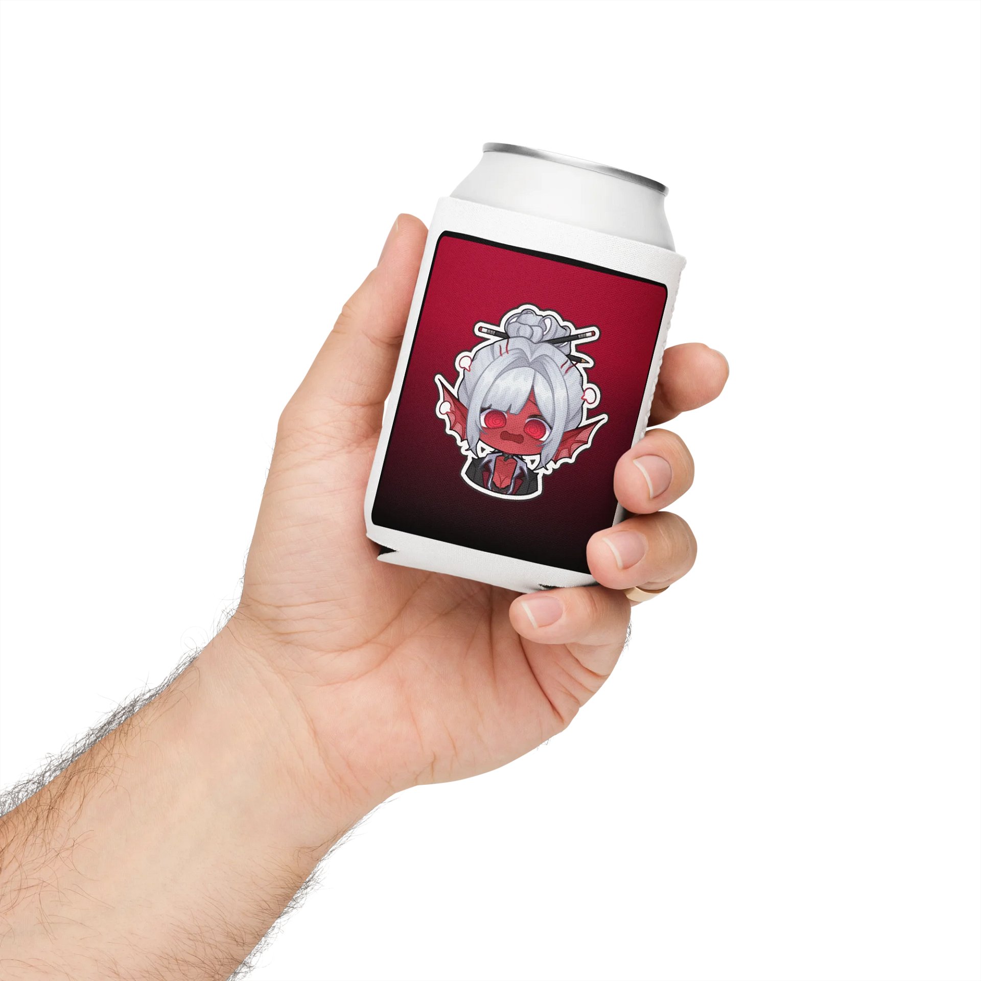 Overwhelm Emote Coozie (Red) product image (4)
