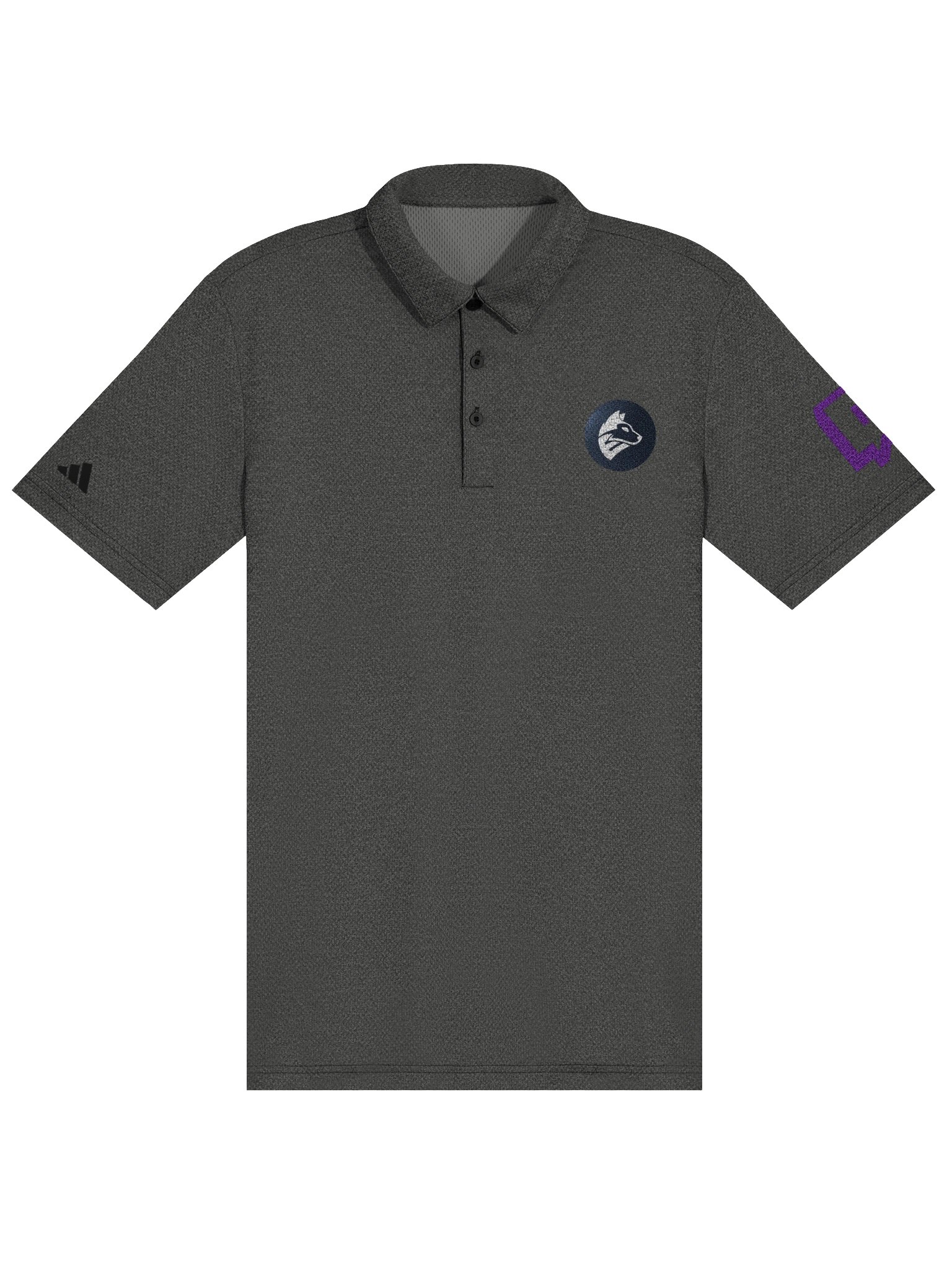 Space Dyed Logo Polo product image (1)