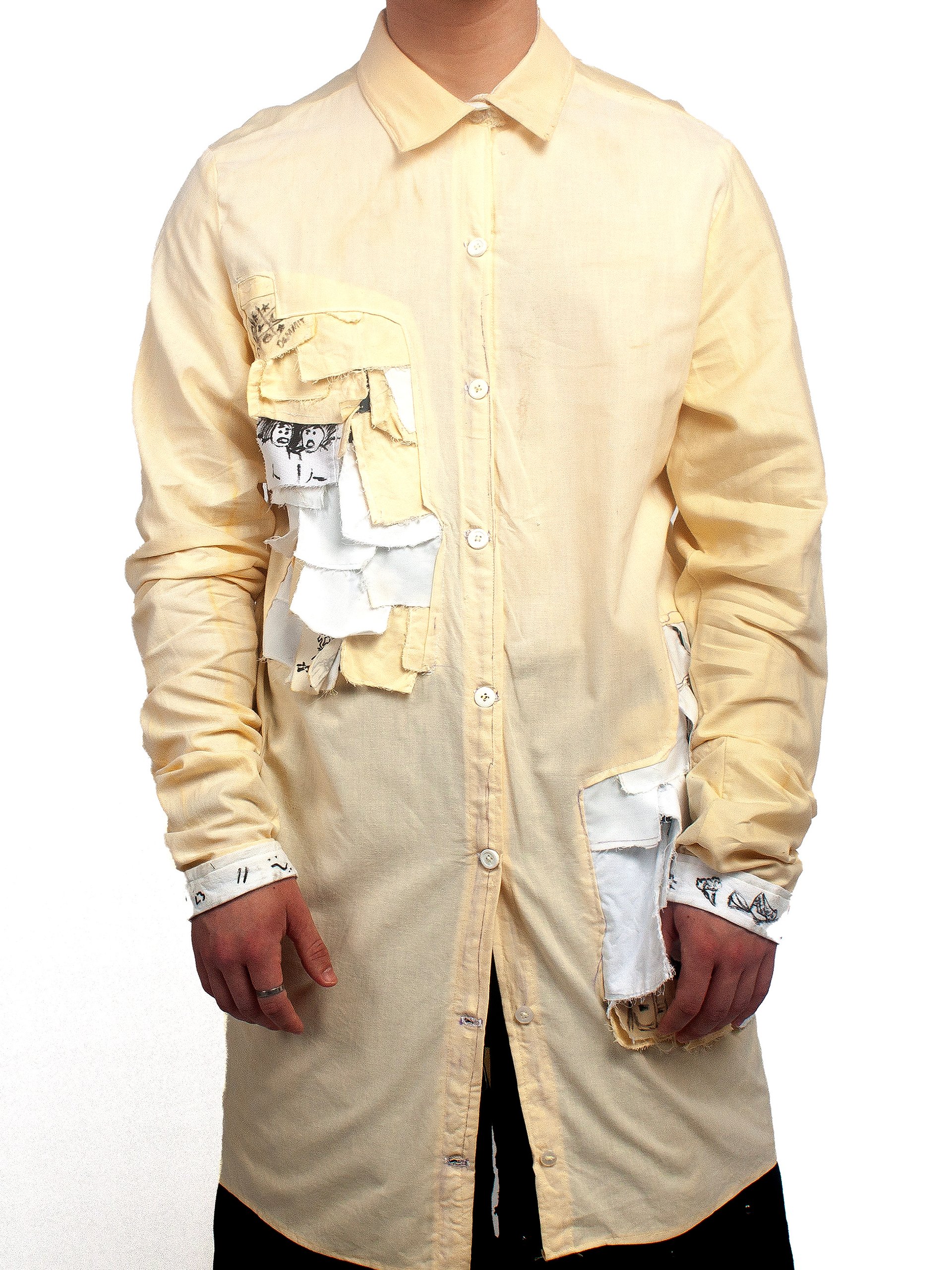 POST IT NOTE STYLE COMIC SHIRT product image (1)