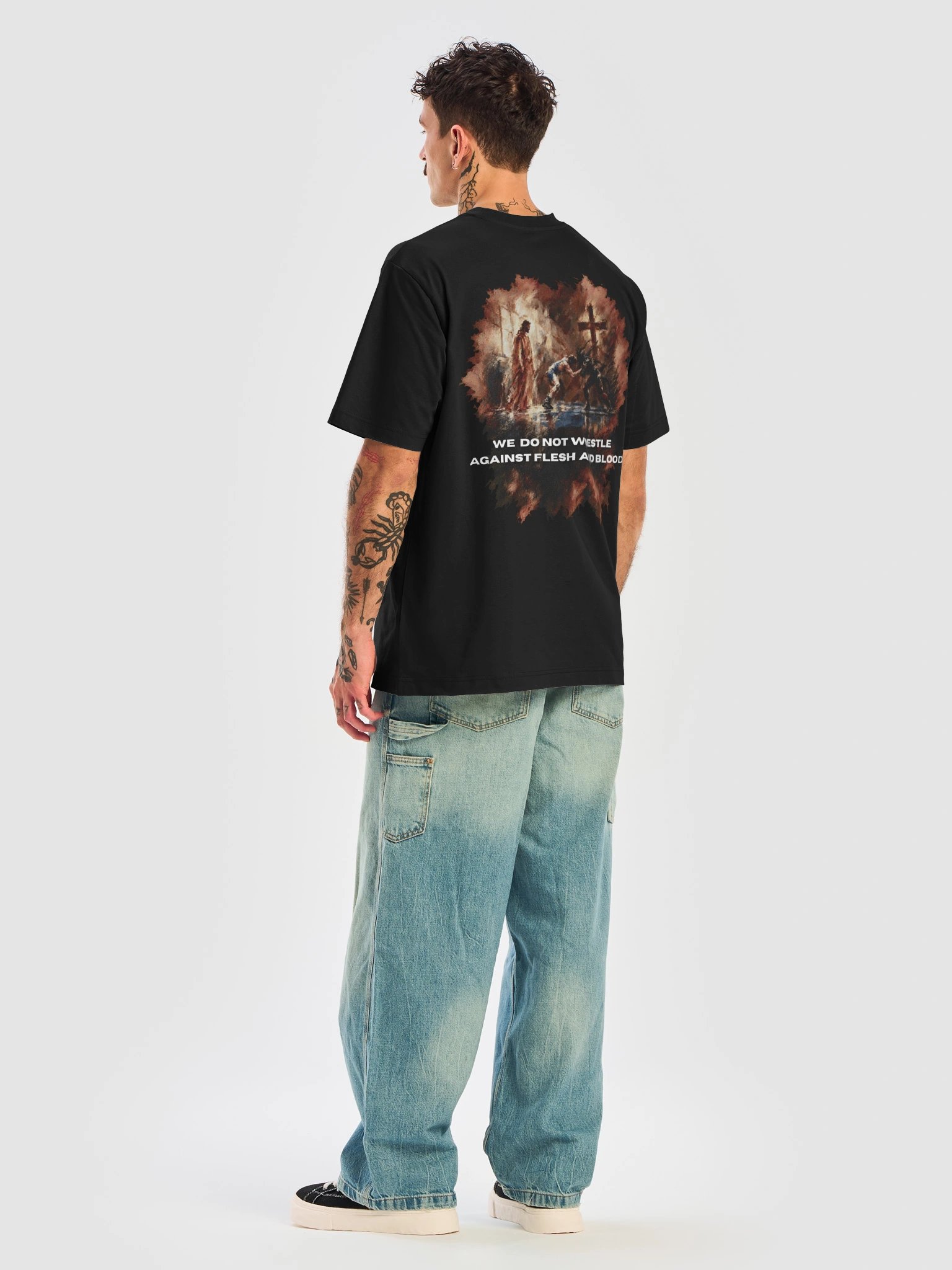 Ephesians 6.12-13 - heavy tee product image (4)