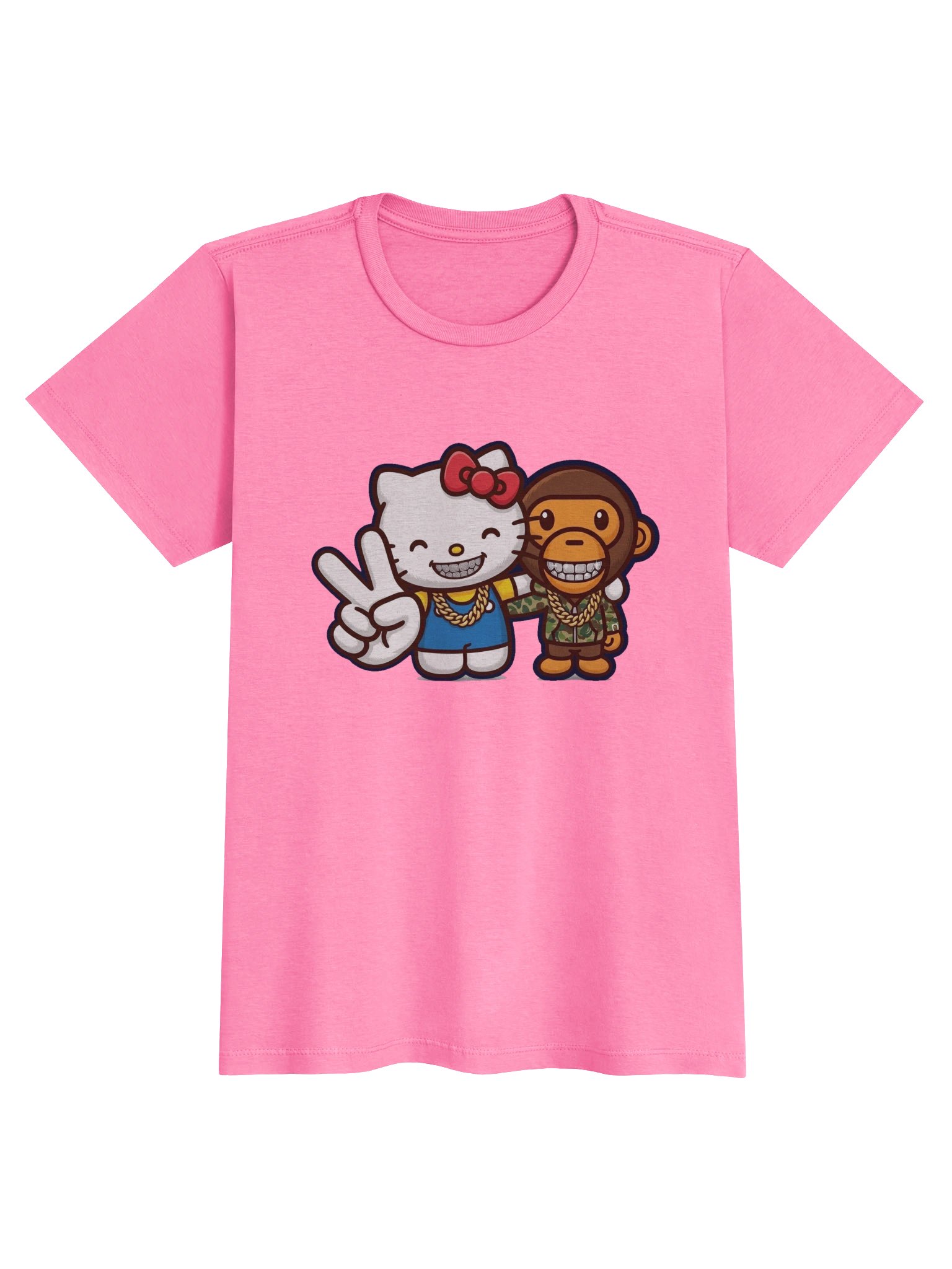 Bling Bling Duo Fitted Femme Tee! product image (1)