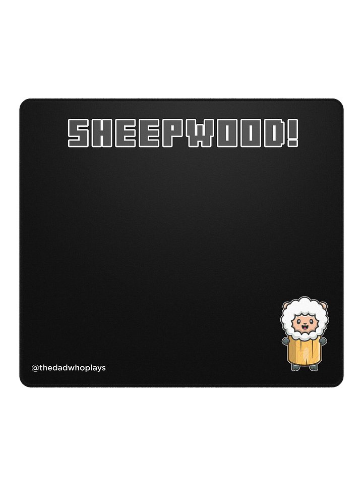 SHEEPWOOD! Gaming Mouse Pad — The Dad Plays product image (2)