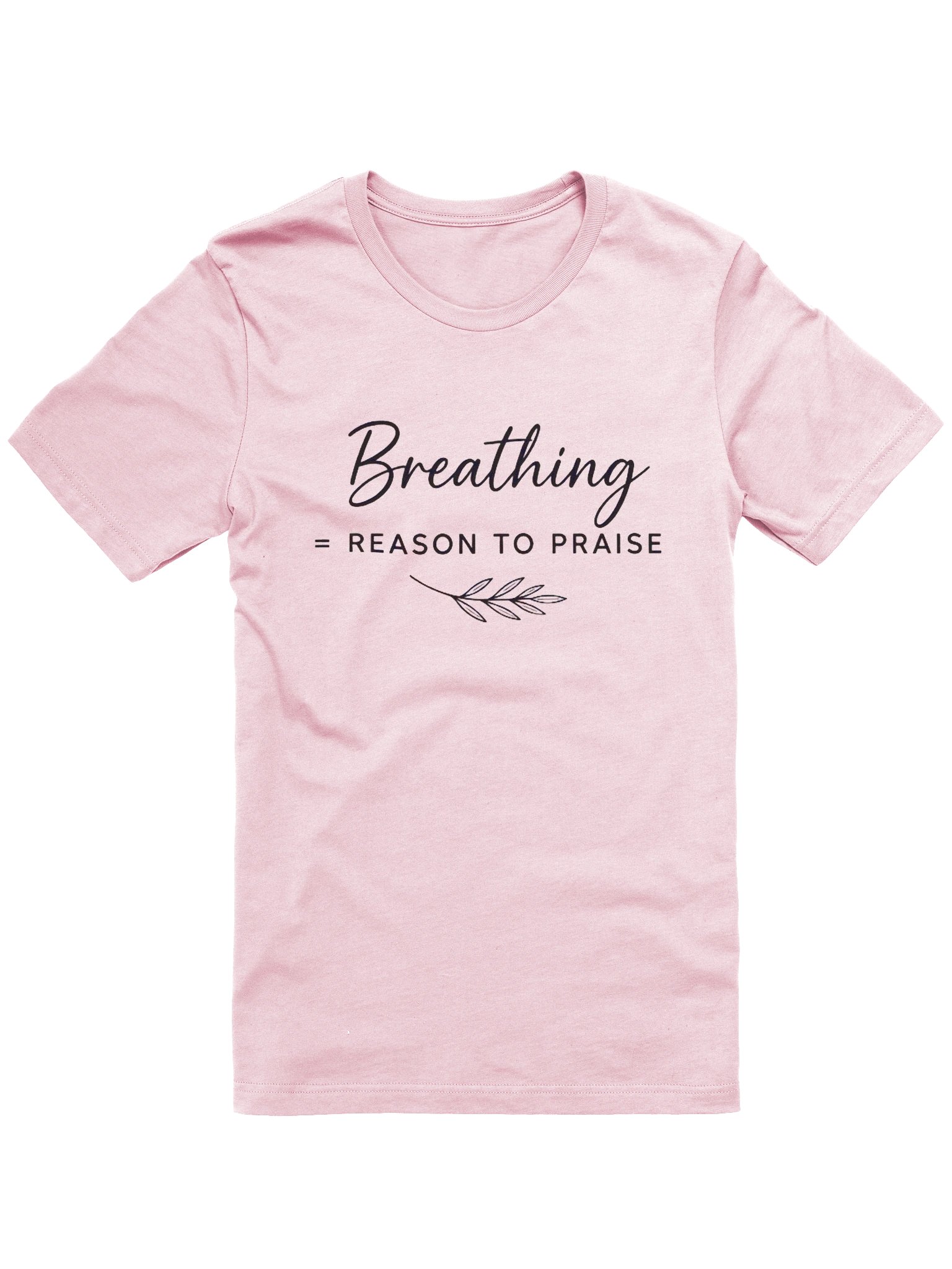 Breathing: Reason to Praise T-Shirt | Minimalist Christian Apparel product image (2)
