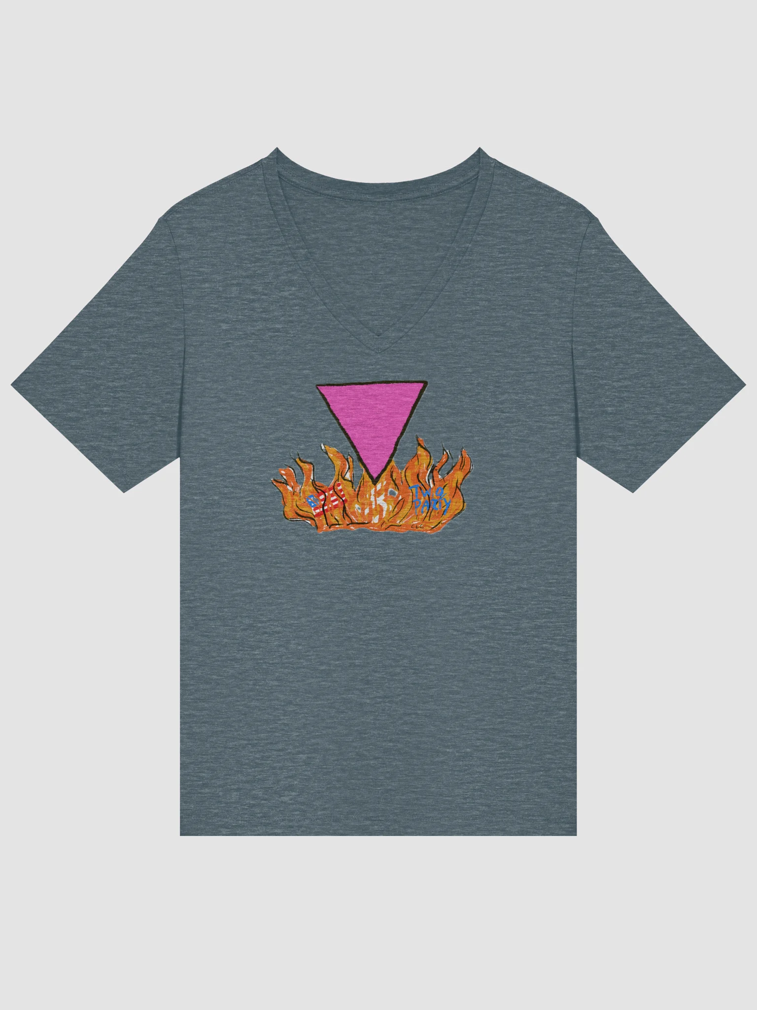 Burn It All Down V-Neck tee product image (12)