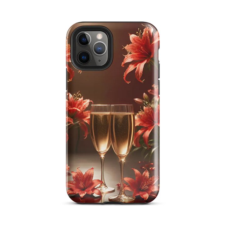 Champagne Celebration iPhone Tough Case - Floral Elegance product image (25)