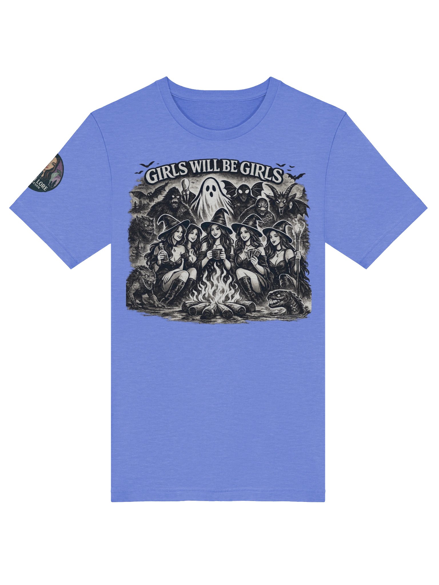 GIRLS WILL BE GIRLS SUPER SOFT T-SHIRT (HEATHERED COLORS PT.1) product image (5)