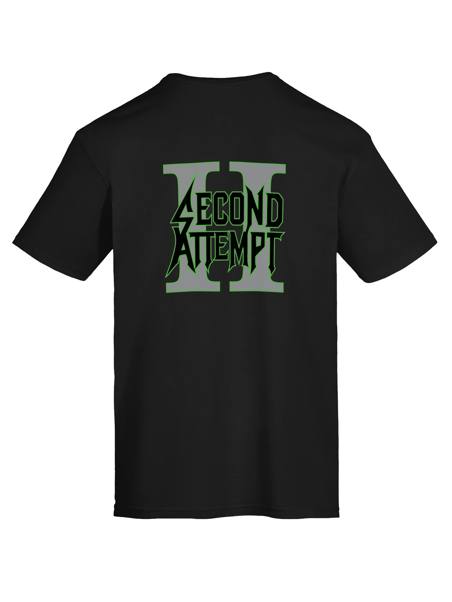 Neon Green Logo Tee - Front/Back product image (7)