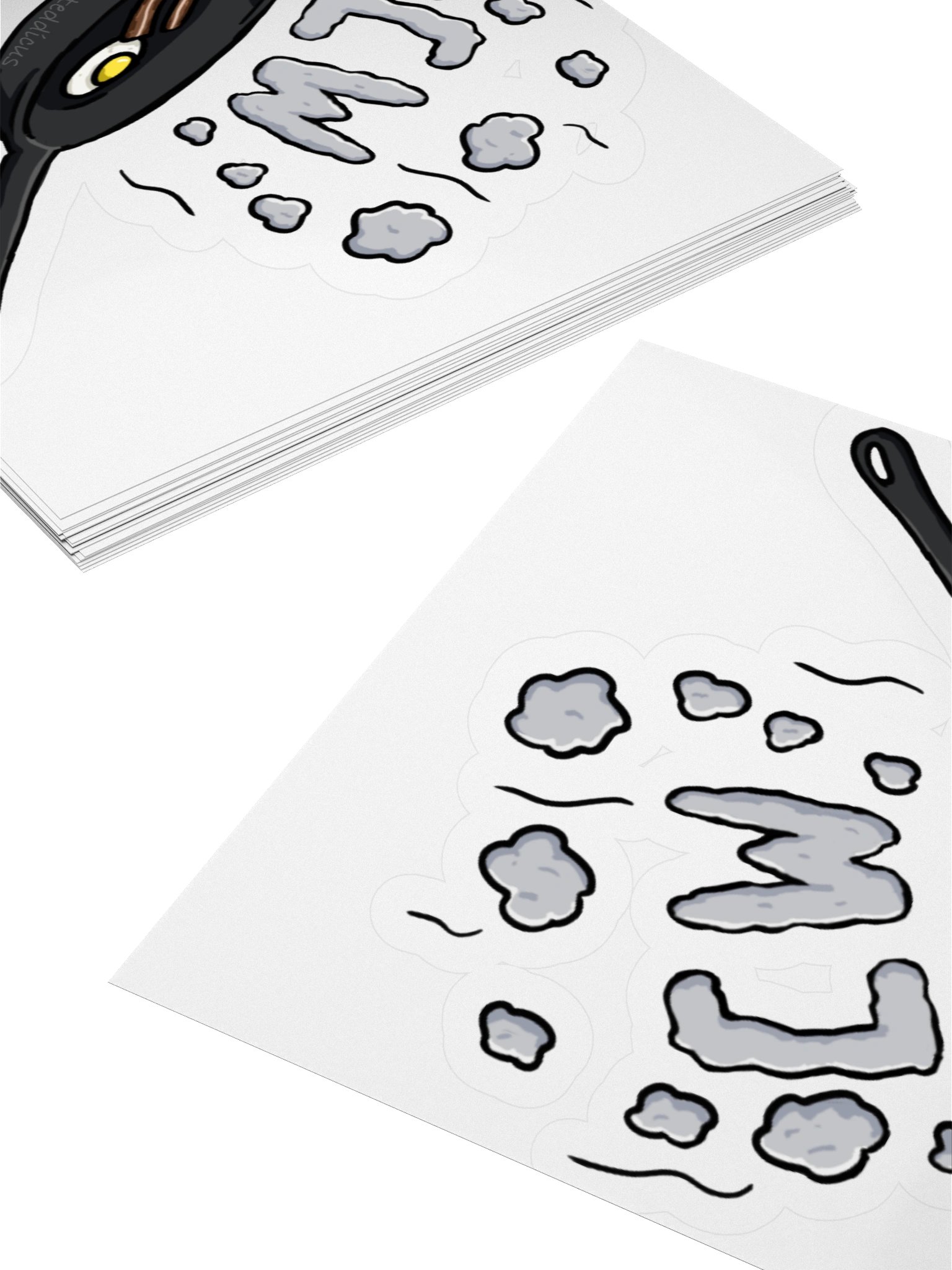 CraftWorks Frying Pan Sticker 🥈 by @teddicus product image (4)