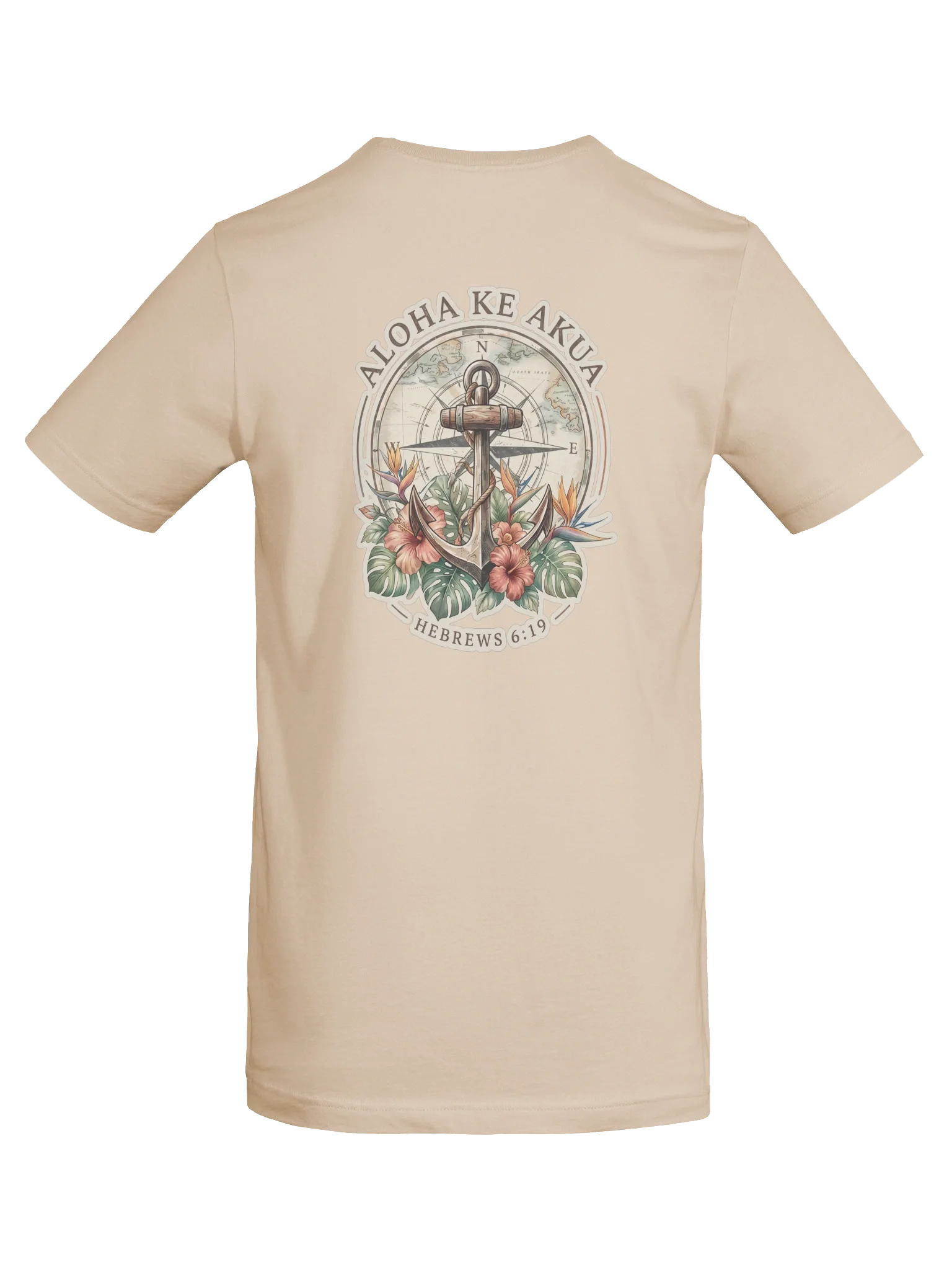 His House Ola Pono Unisex "Anchored Soul" T-Shirt by His House