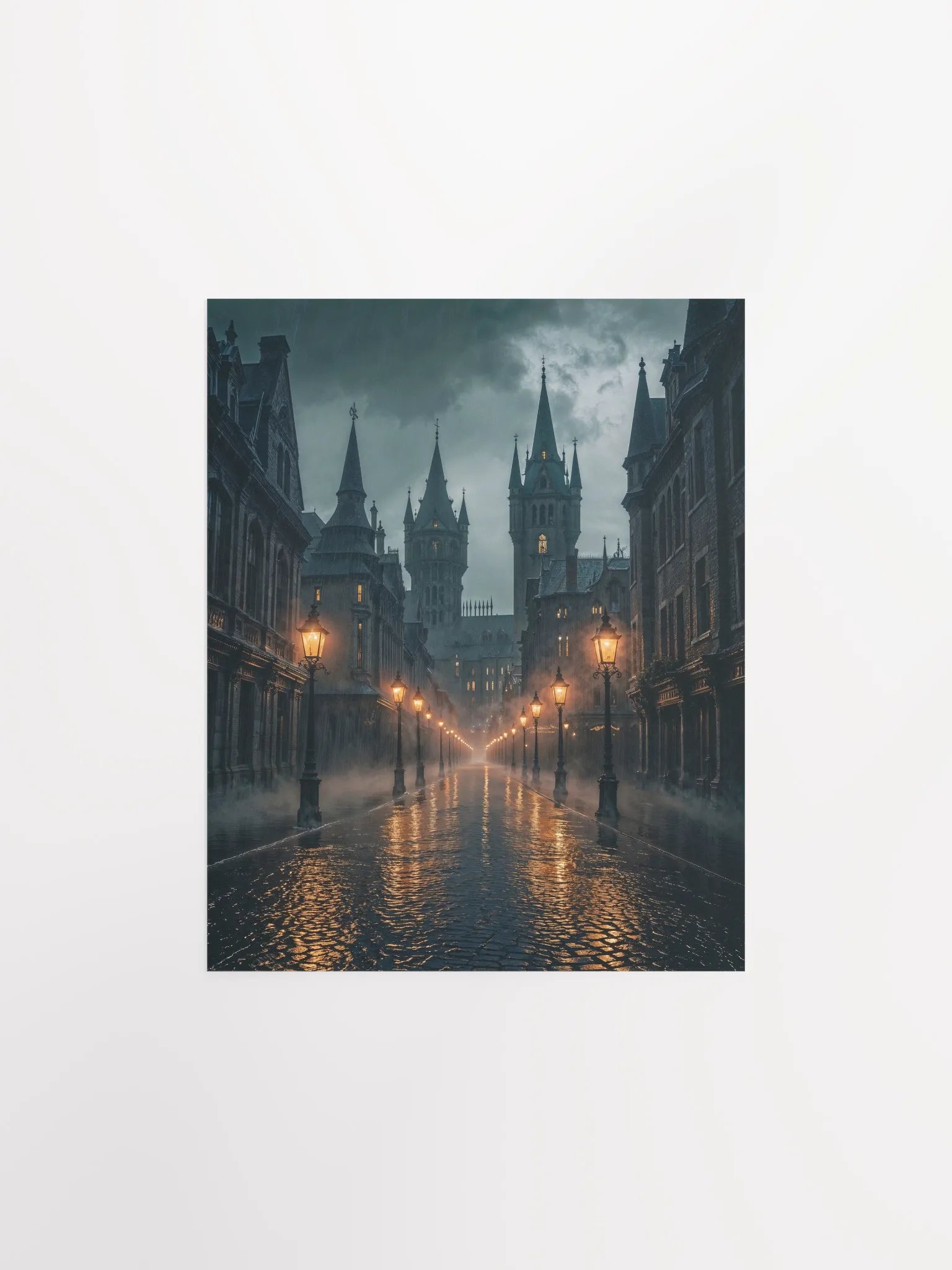 Gothic Rainlit Reverie Matte Poster product image (5)