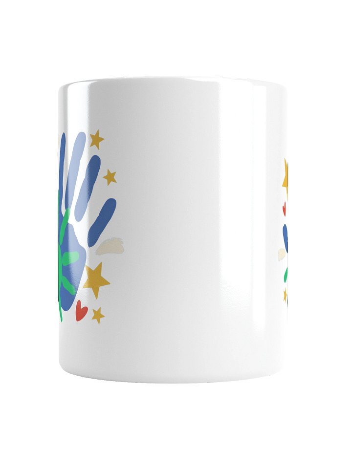 Dad and Me Heart Handprint Coffee Mug product image (5)