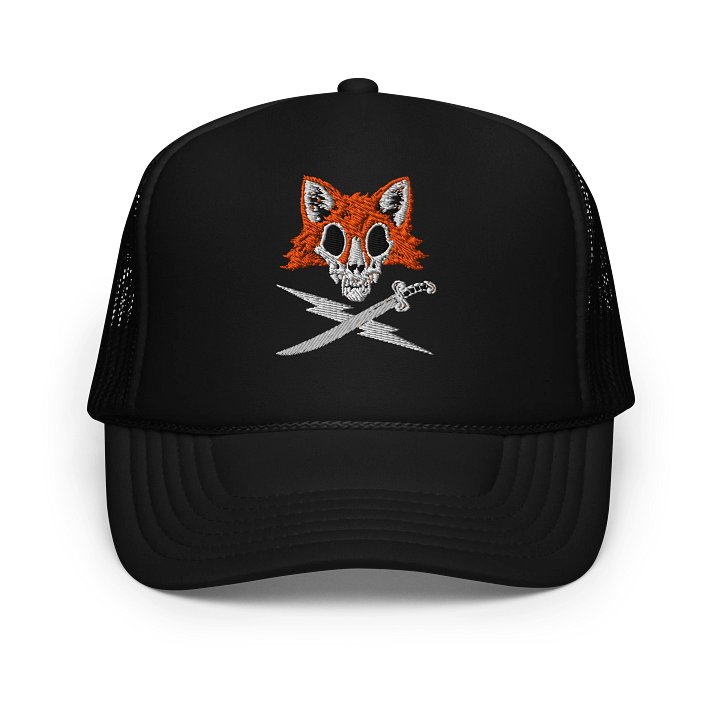 Captain Fox Embroidered Trucker Cap product image (1)