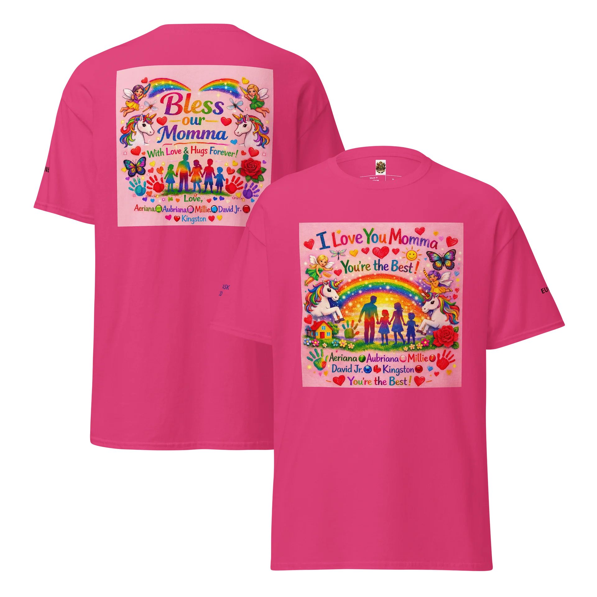 I Love You Momma — Rainbow Family Tee product image (7)