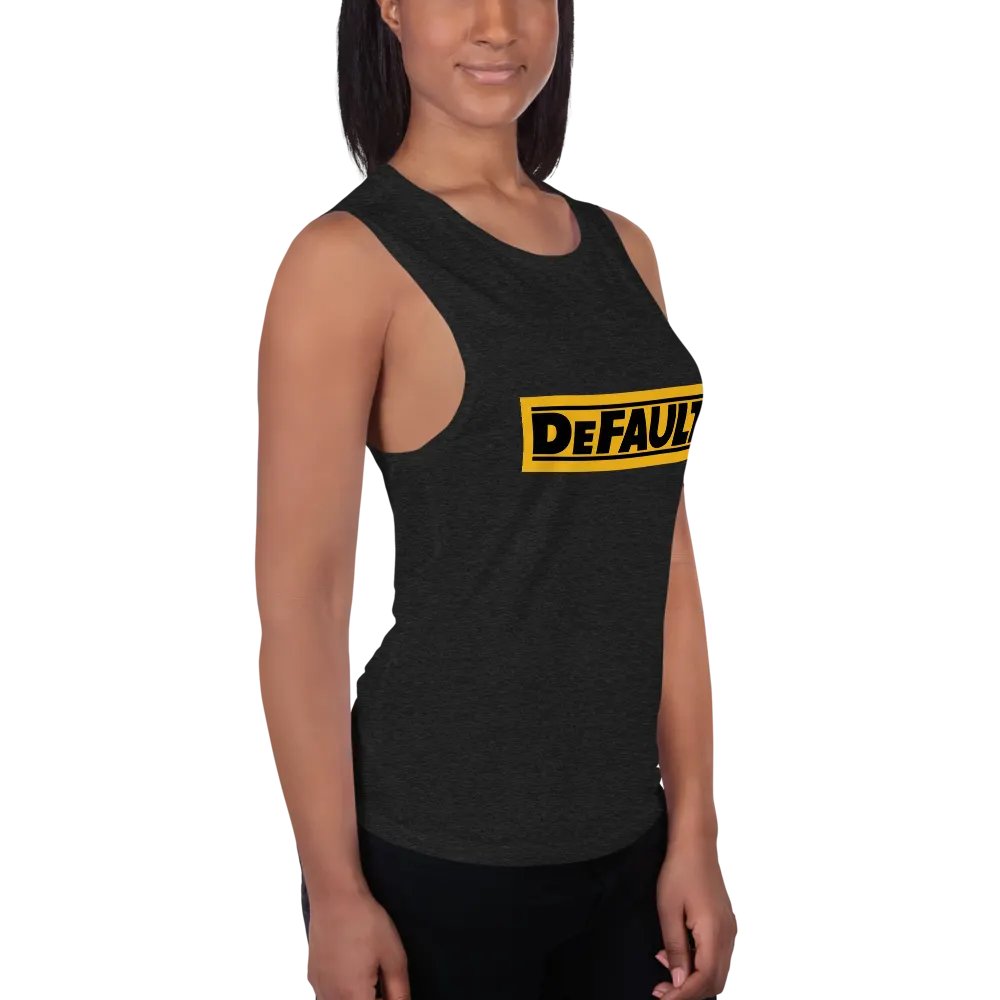 DeWalt DeFault Bella+Canvas Women's Flowy Muscle Tank product image (3)