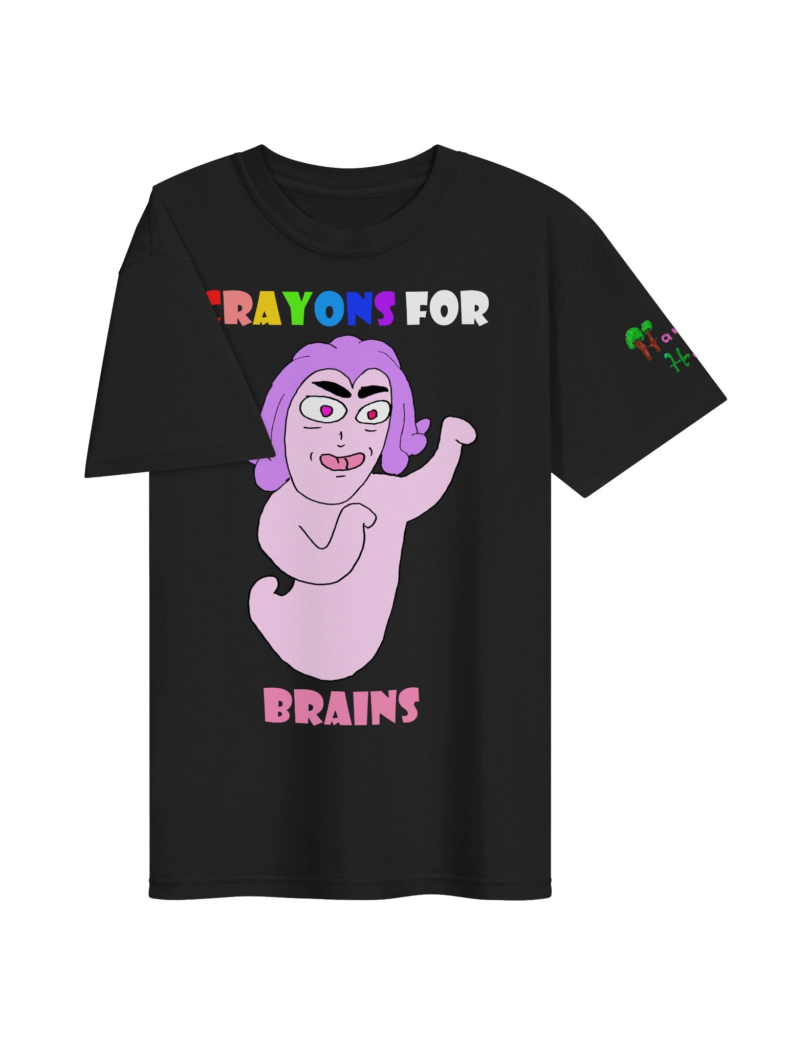 Crayons for Brains Tee product image (17)