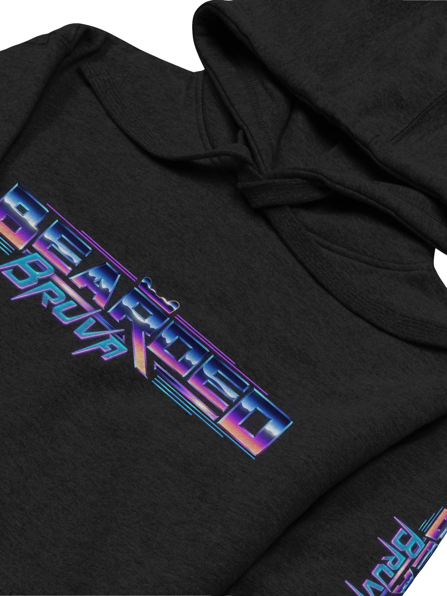 BeardedBruva Logo Gradient Hoodie product image (3)