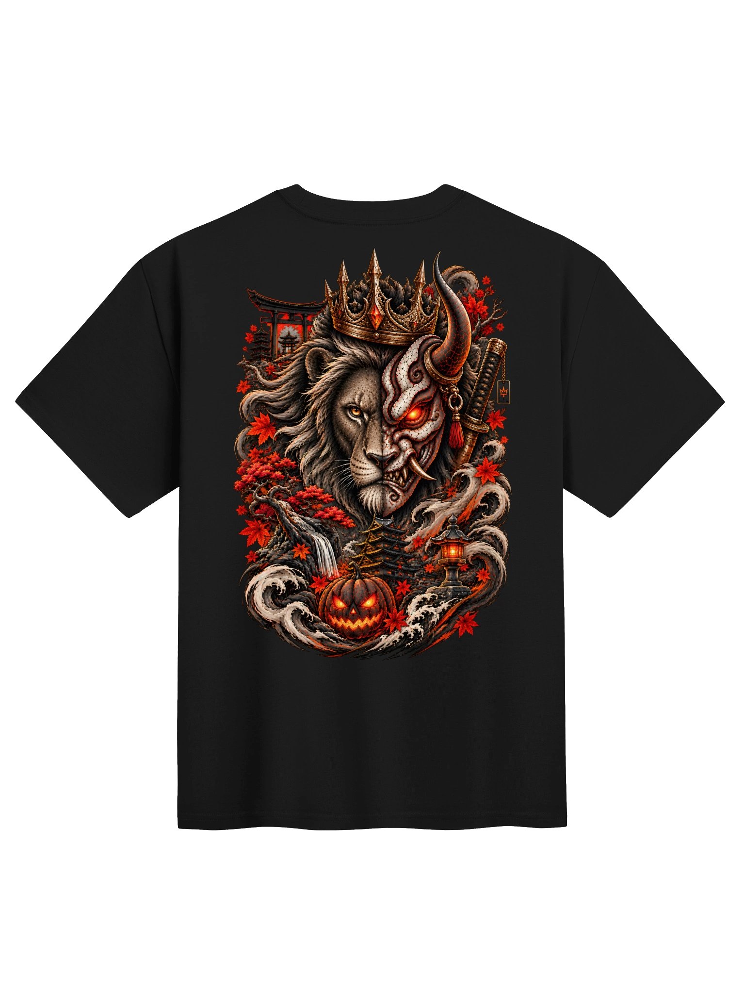 Dark Fantasy Lion T-Shirt product image (2)
