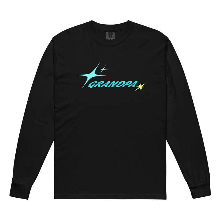 Grandpa Starburst Vintage Long Sleeve Shirt product image (7)