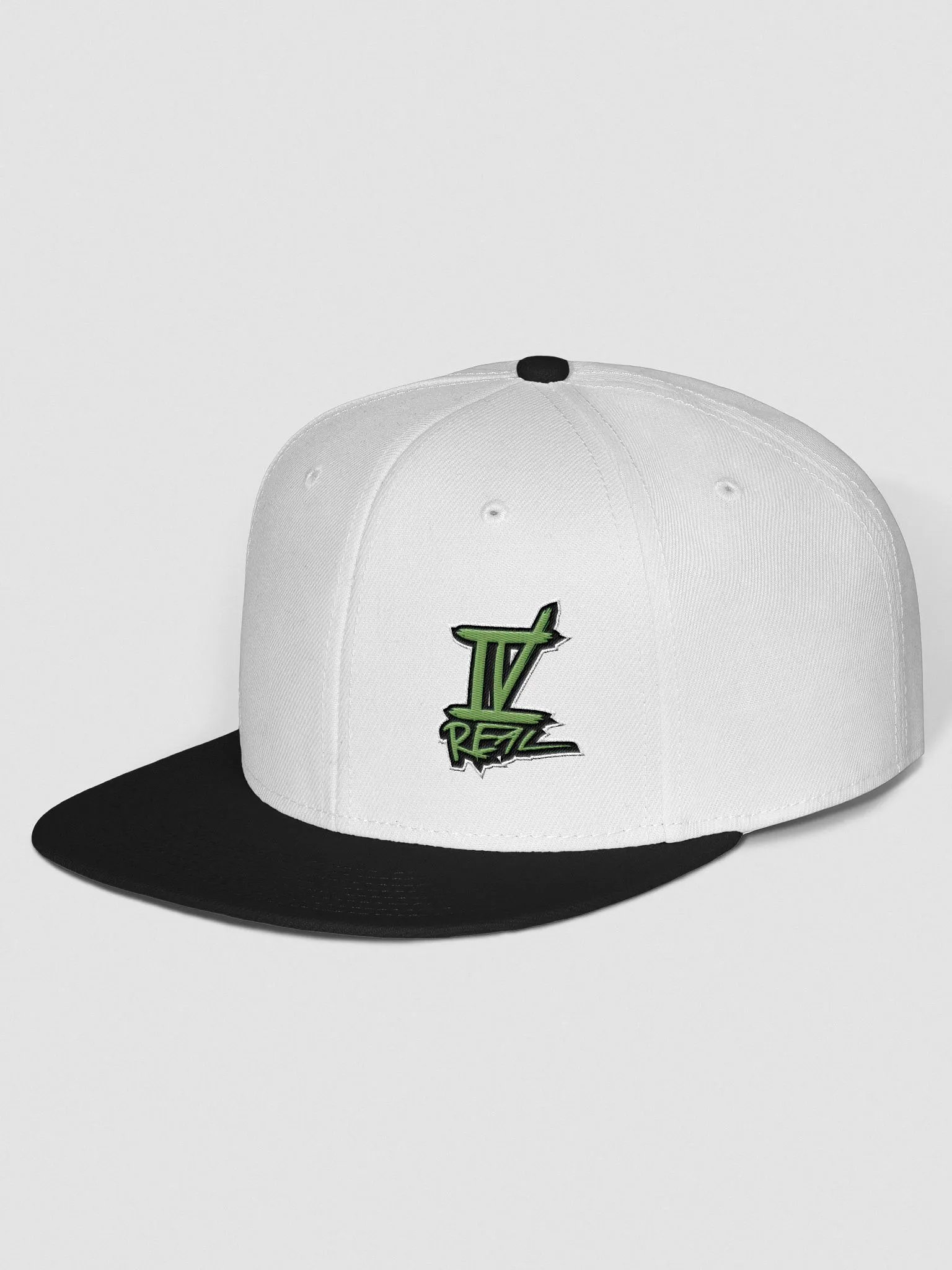 IVREAL White and Black Snap Back Green Logo product image (2)