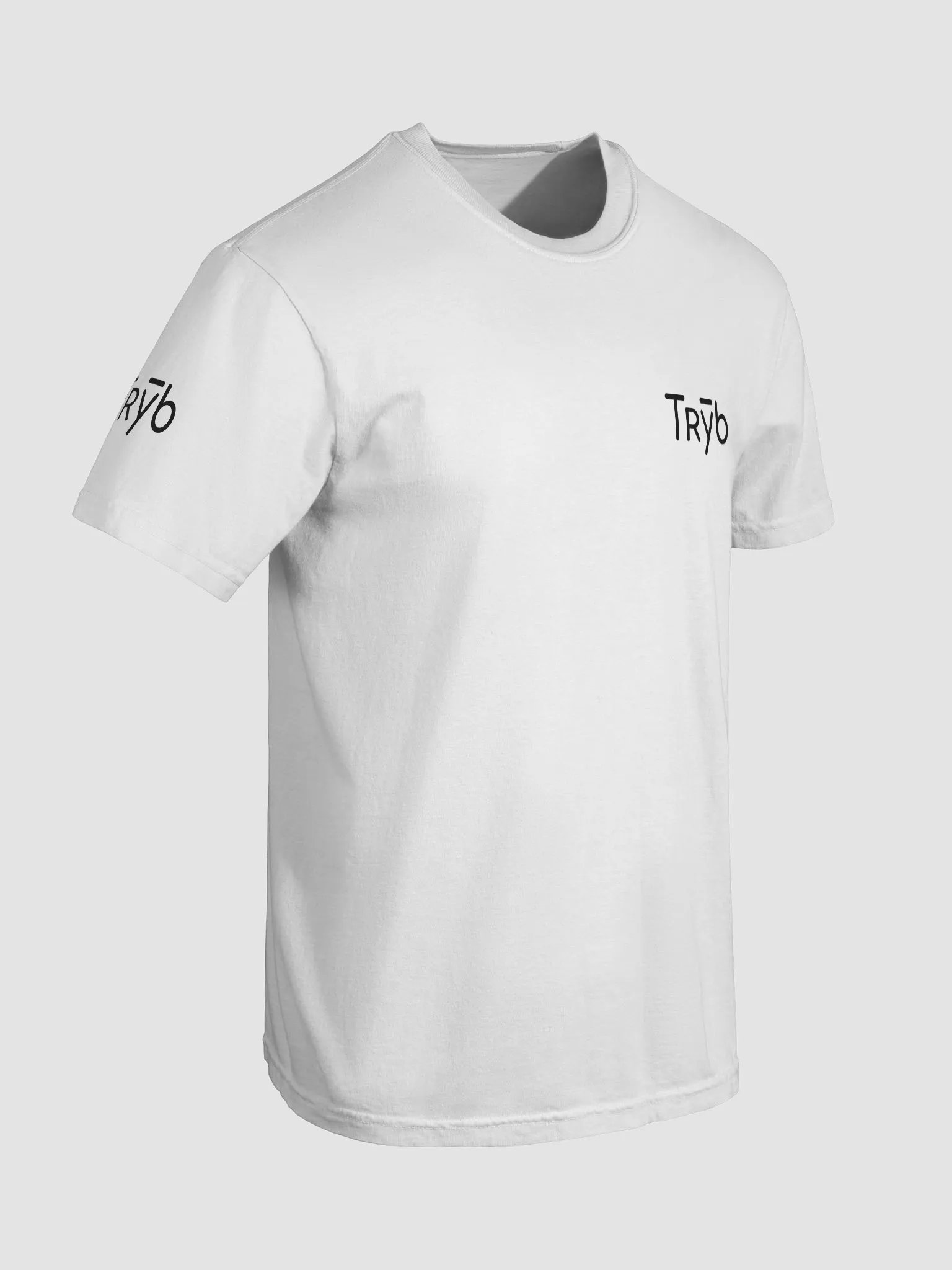 Trȳb Tee Basic Wht product image (7)