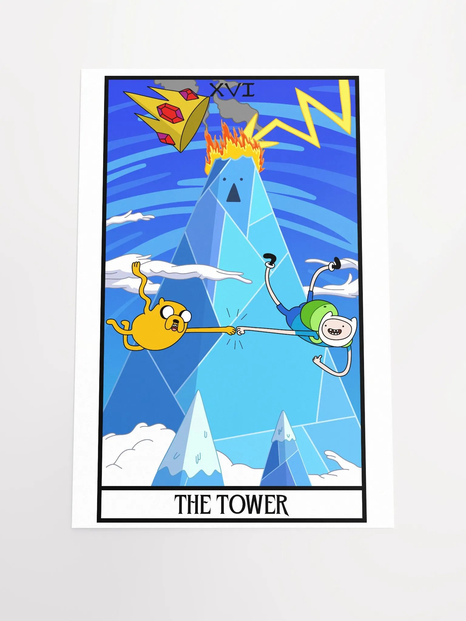 The Tower Tarot Print/Poster product image (1)