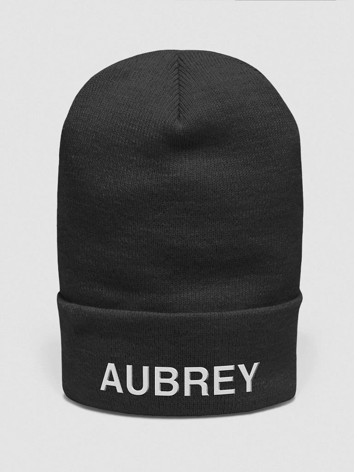AUBREY Name Beanie product image (2)