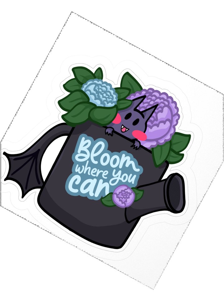 Bloom Where You Can Sticker (For journaling) product image (2)
